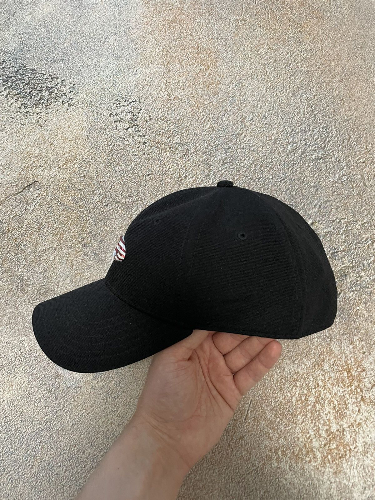 Oakley Vintage Oakley Center Logo Black Cap Size ONE SIZE - 4 Thumbnail