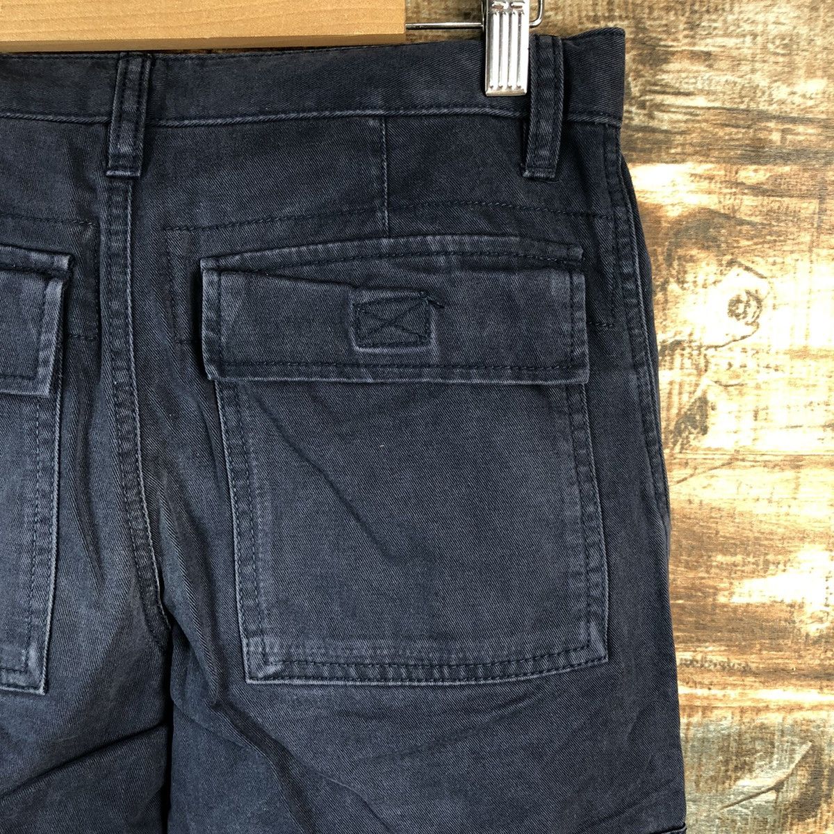 Japanese Brand Old Navy Black Cargo Multipocket Pants #A2521 Size US 28 / EU 44 - 20 Thumbnail