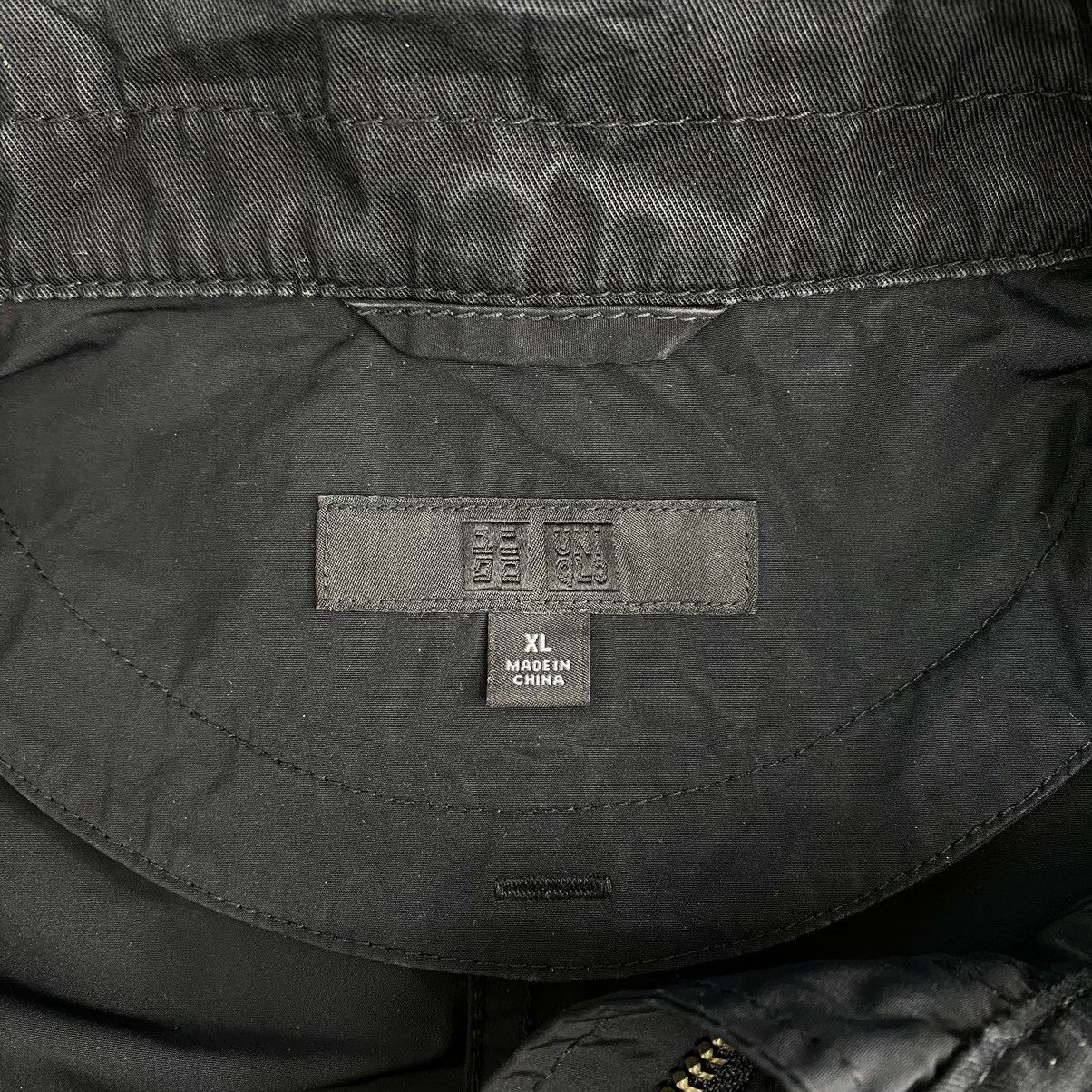 Japanese Brand Vintage UNIQLO Japanese Brand Black Hooded Long Coat Parka Size US XL / EU 56 / 4 - 4 Thumbnail