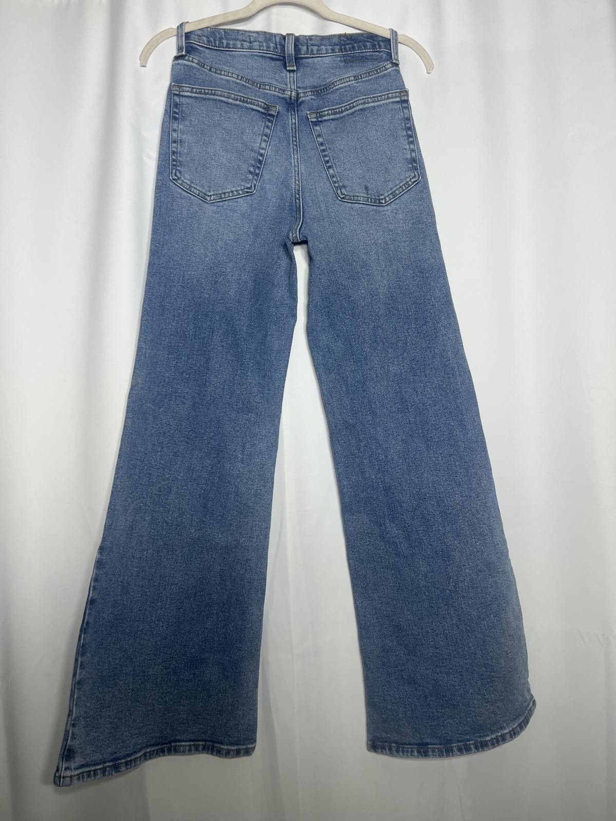 Unknown London 2R Universal Thread High Rise 70's Flare Light Blue Jeans Size 26" / US 2 / IT 38 - 3 Thumbnail