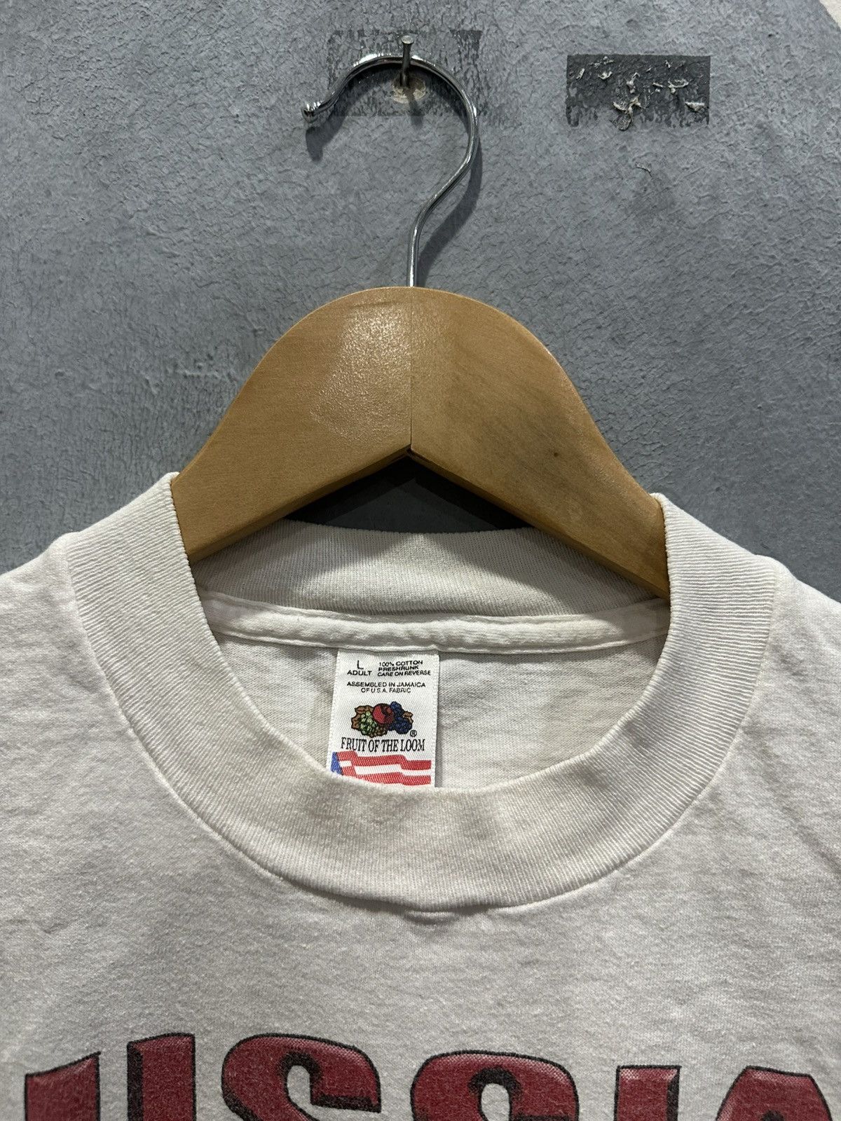 NHL × Vintage Vintage NHL Russian Roulette Detroit Style T-shirt Size US M / EU 48-50 / 2 - 3 Thumbnail