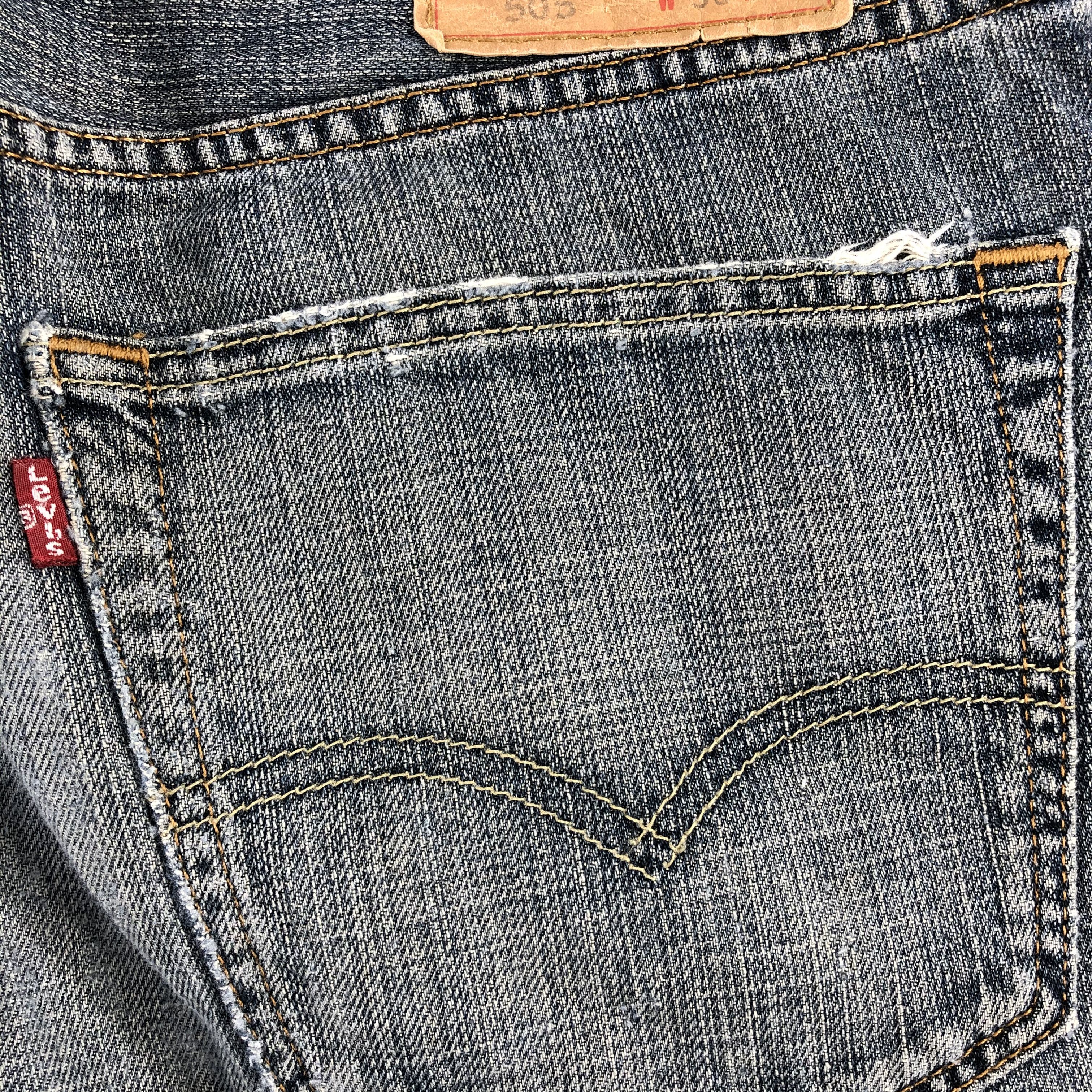 Levi's Vintage Levis 505 Earth Tone Jeans-J1626 Size US 36 / EU 52 - 8 Thumbnail