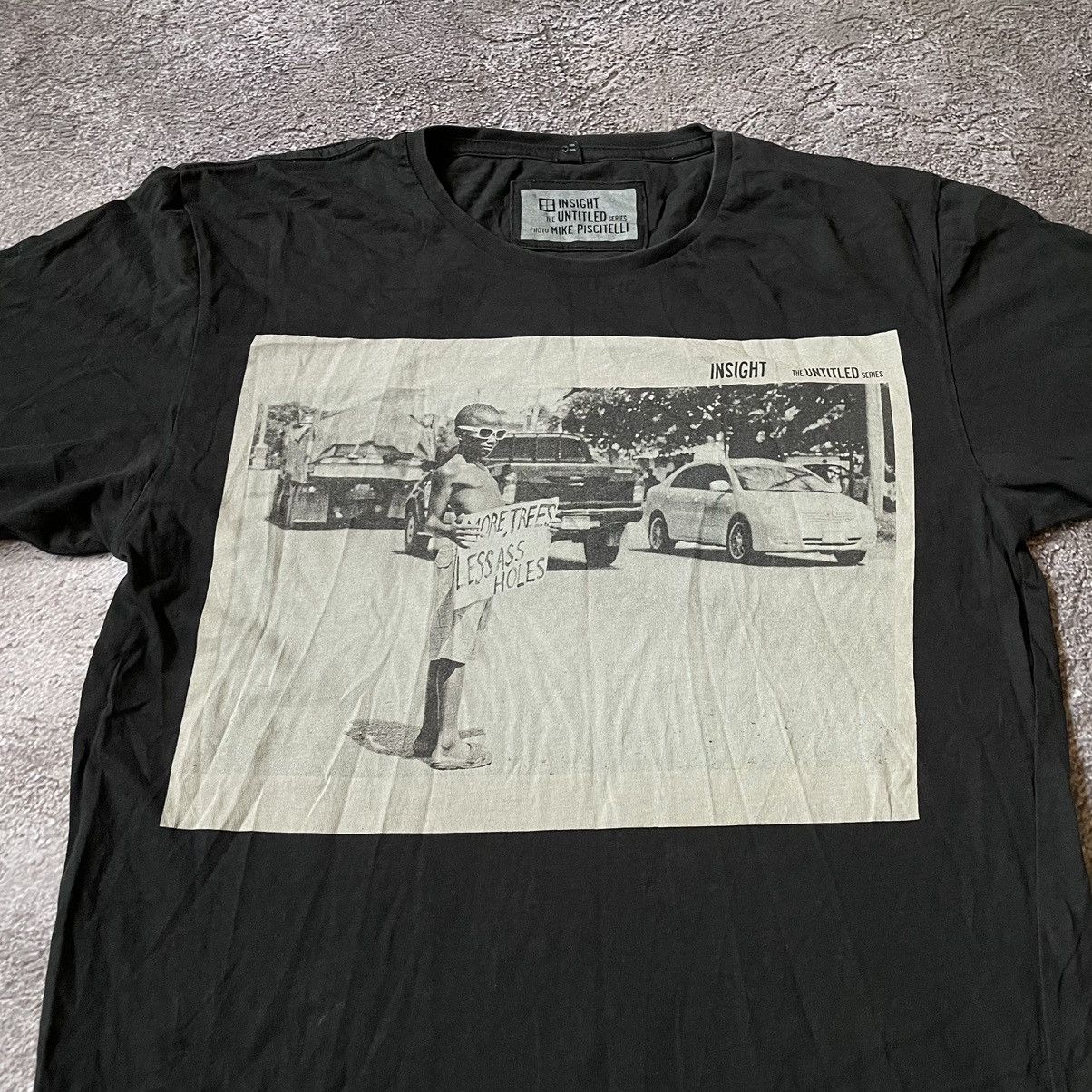 Vintage Vintage Y2K Sun Faded Graphic Tee Single Stitch Grunge S Size US S / EU 44-46 / 1 - 2 Thumbnail