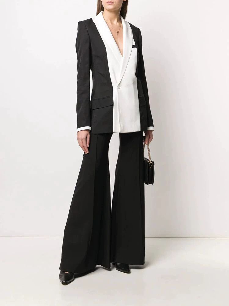 Haider Ackermann Haider AckermannContrast patchwork wrap blazer 2503-Nextarr Size XXS / US 00 / IT 34 - 1 Thumbnail