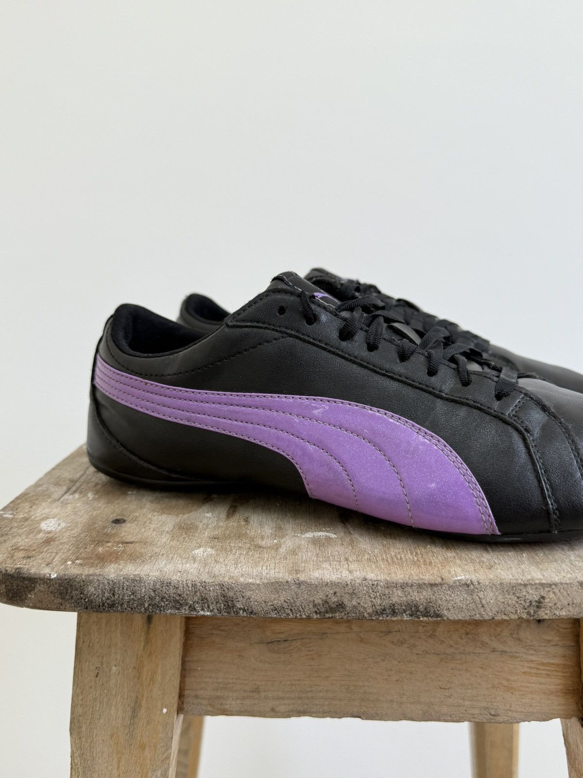 Puma Vintage 00s Puma Leather Sneakers Size US 8.5 / EU 41-42 - 5 Thumbnail