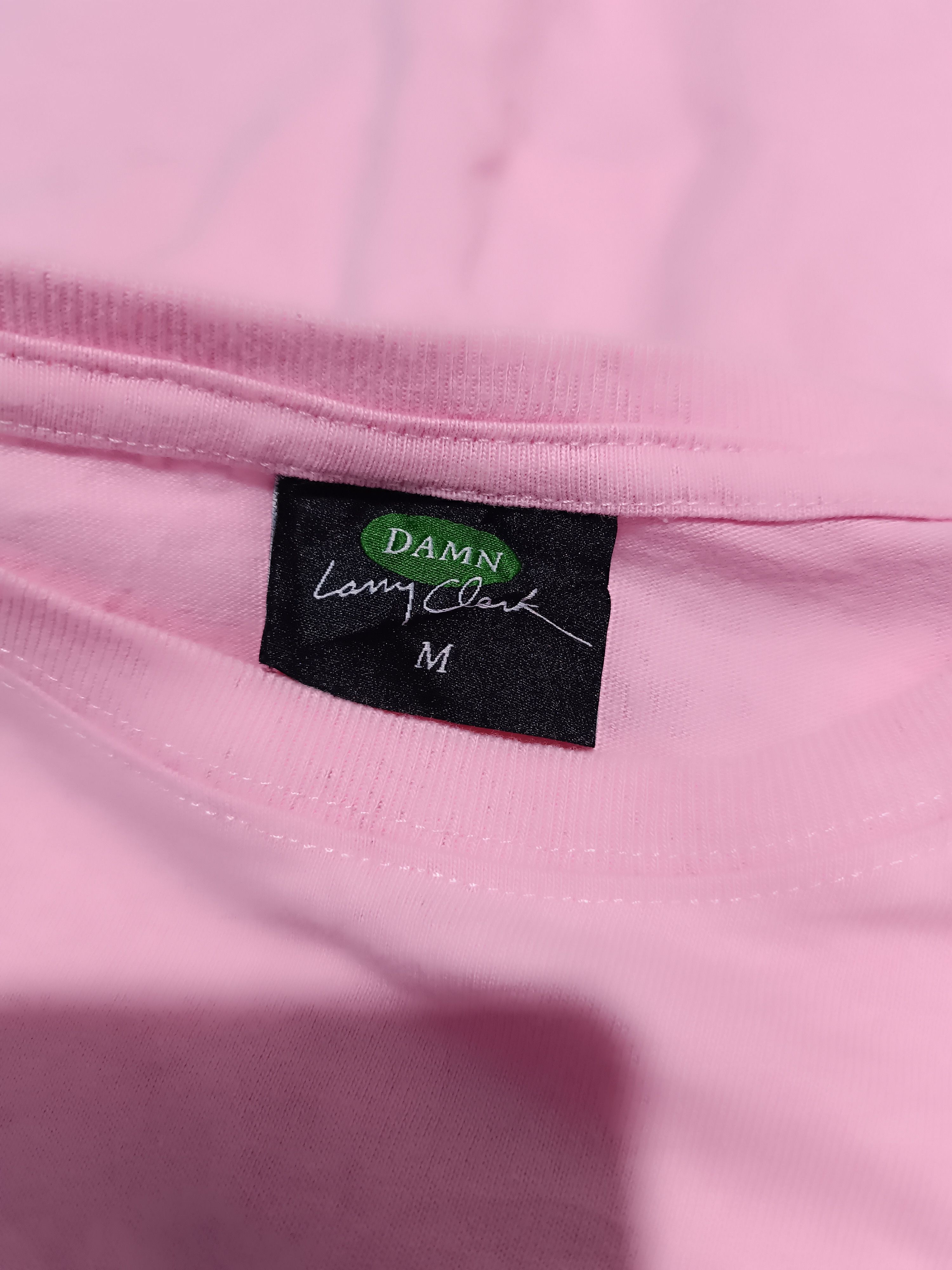 Japanese Brand Larry Clark Punk Picasso Pink Boxy Fit Long Sleeve Tee M Size US M / EU 48-50 / 2 - 5 Thumbnail