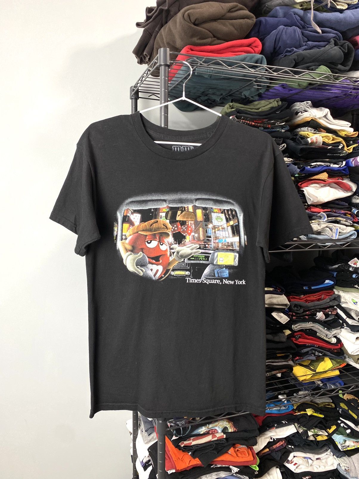 Band Tees × Vintage Vintage 2000’s M&M Time Square New York T Shirt Snickers Size US S / EU 44-46 / 1 - 1 Thumbnail