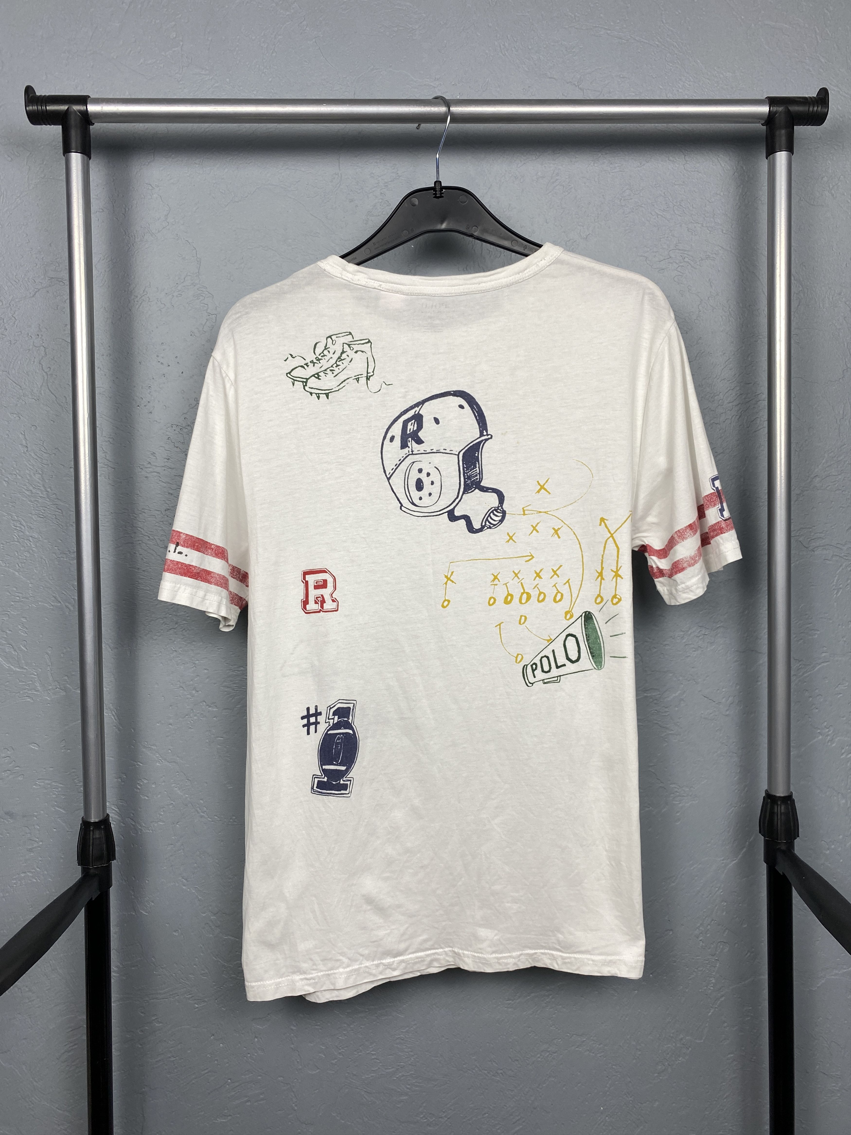 Polo Ralph Lauren Polo Ralph Lauren Vintage RL 67 Mens T-Shirt Y2K Tee Size US S / EU 44-46 / 1 - 7 Thumbnail