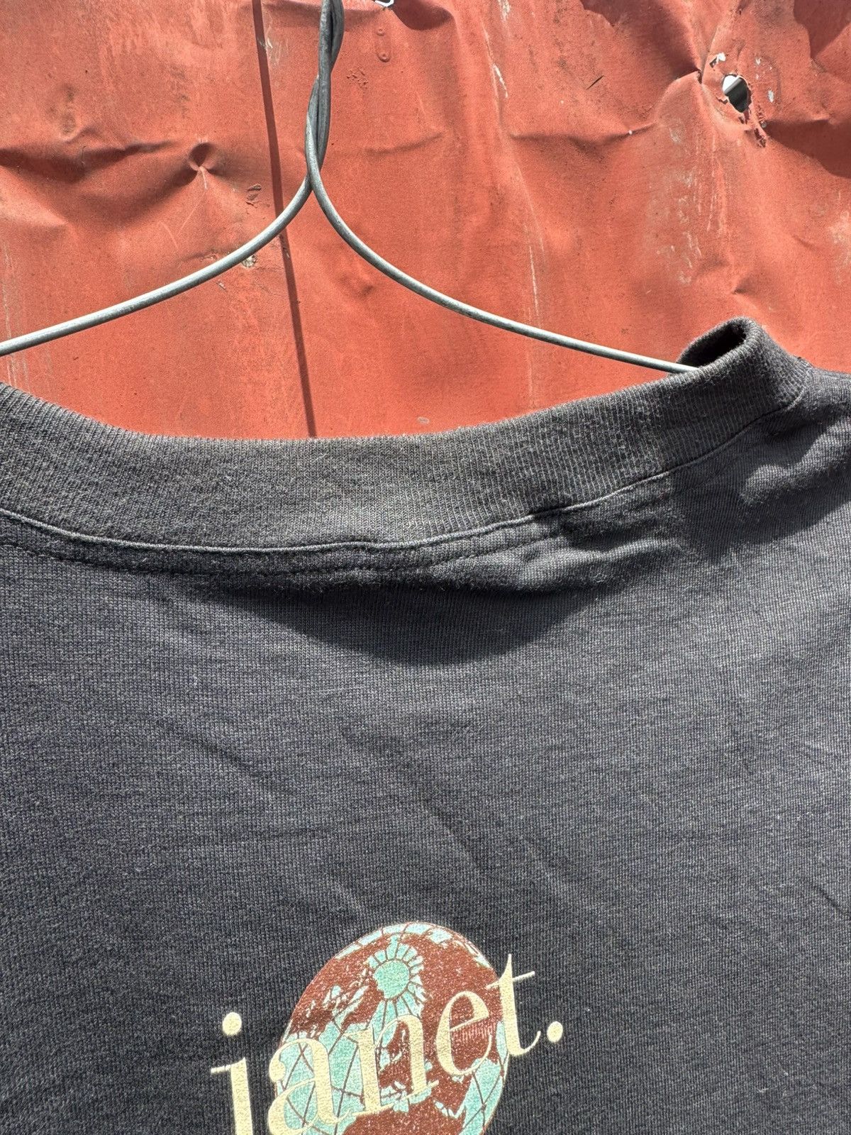 Vintage Vintage 1995 Janet Jackson 1995 world Tour tshirt Size US L / EU 52-54 / 3 - 13 Thumbnail