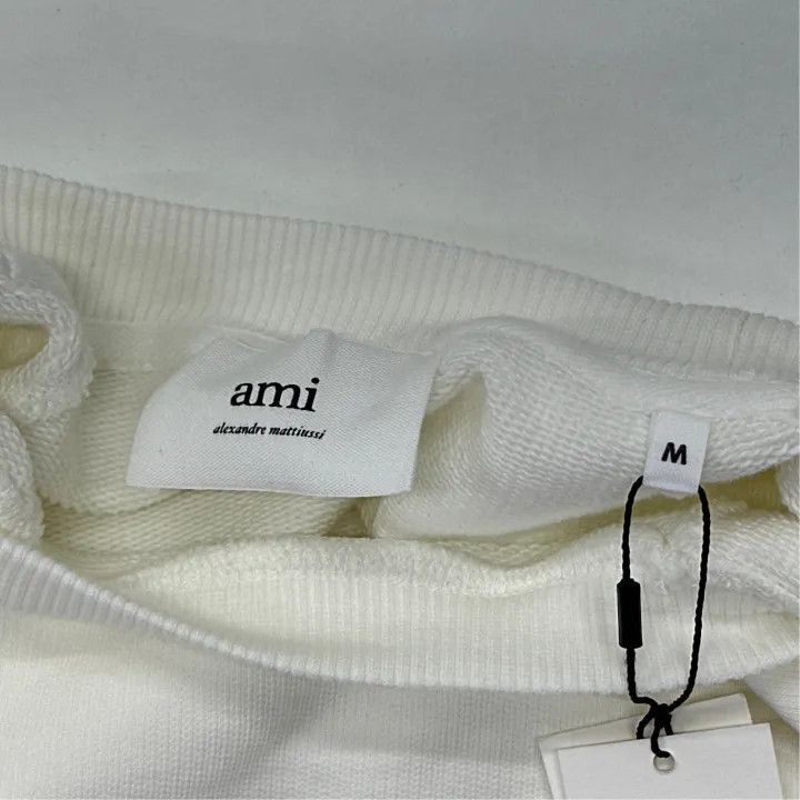 AMI AMIPARIS Heart Embroidered Casual Sweatshirt -2507 Size US M / EU 48-50 / 2 - 4 Thumbnail