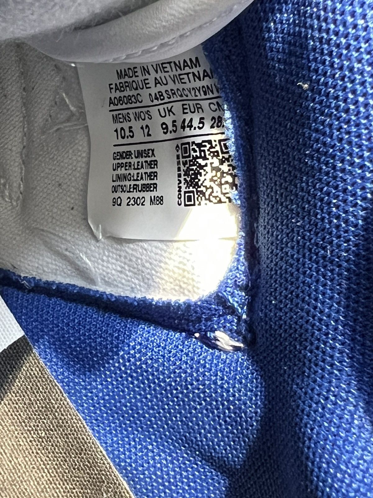 Converse × Fragment Design Men’s Nike Converse Fragment Design Weapon Mid Sneakers Size US 10.5 / EU 43-44 - 9 Thumbnail