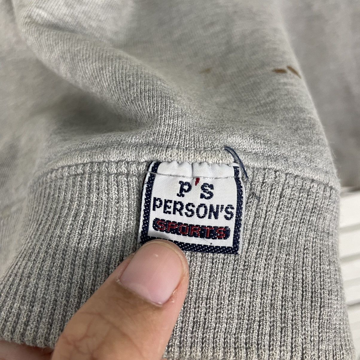 PERSON'S Person's Sport Big Logo Sweatshirt Size US M / EU 48-50 / 2 - 12 Thumbnail