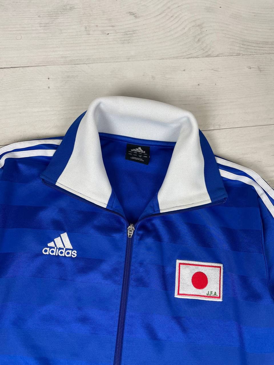 Adidas Vintage Adidas Japan Training Football Track Jacket Soccer Size US L / EU 52-54 / 3 - 2 Thumbnail