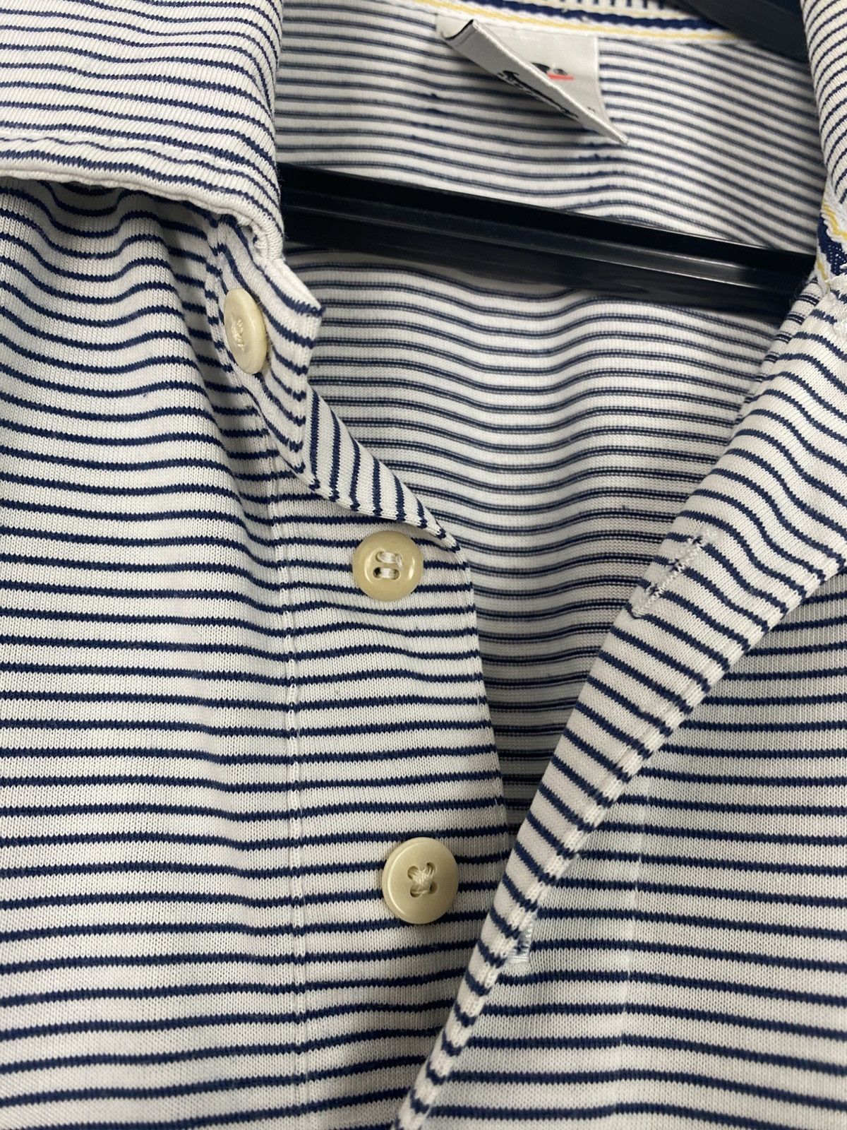 Nike Nike Vintage Polo Striped 90s Tennis Andre Agassi rare M y2k Size US M / EU 48-50 / 2 - 6 Thumbnail