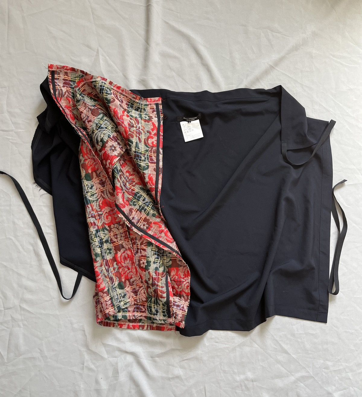 Comme des Garcons × Junya Watanabe Junya Watanabe Comme des Garcons Deconstructed Wrap Skirt Size 27" / US 4 / IT 40 - 6 Thumbnail