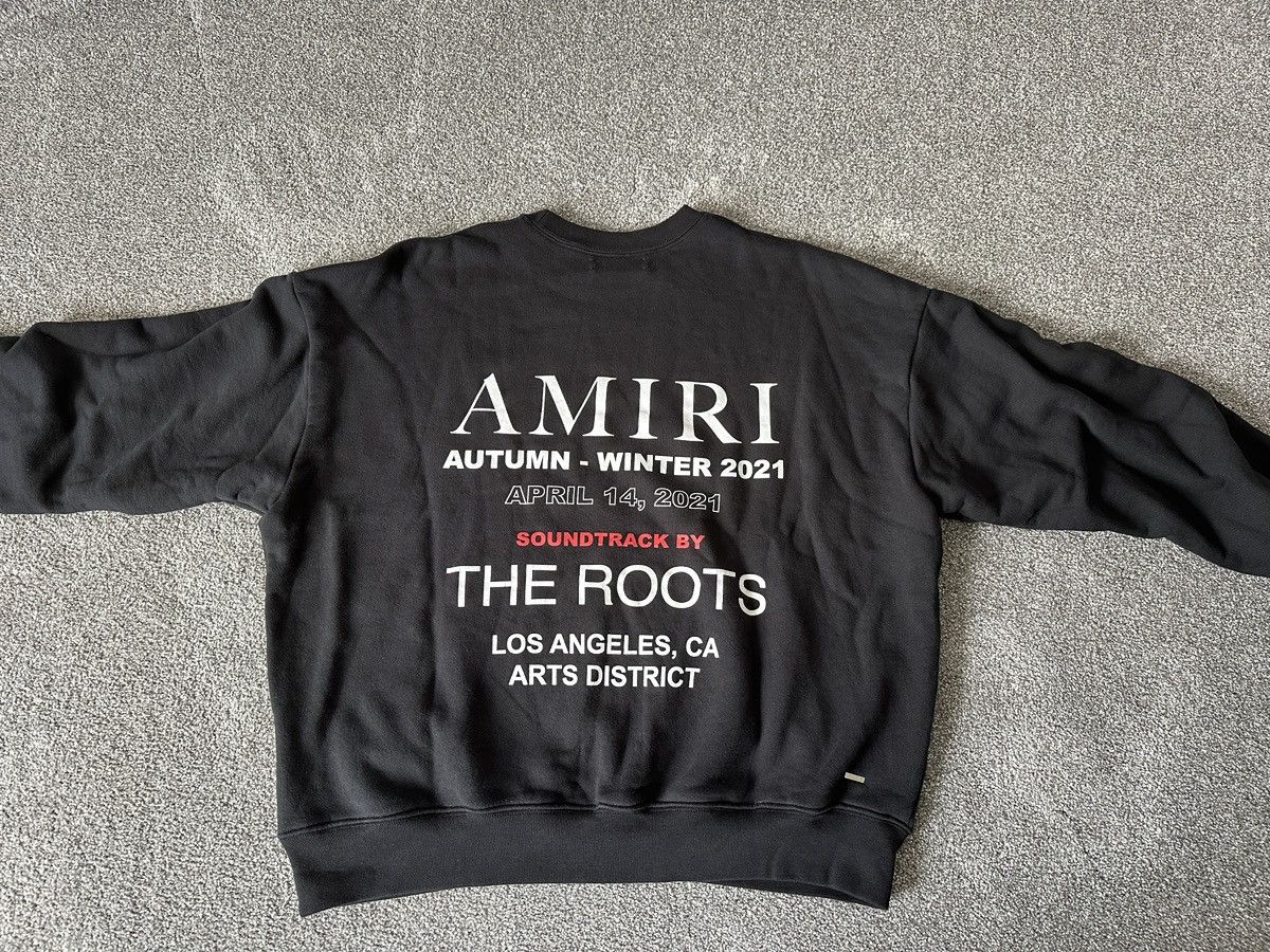 Amiri *RARE* Amiri x The Roots Sweatshirt | Medium Size US M / EU 48-50 / 2 - 1 Thumbnail
