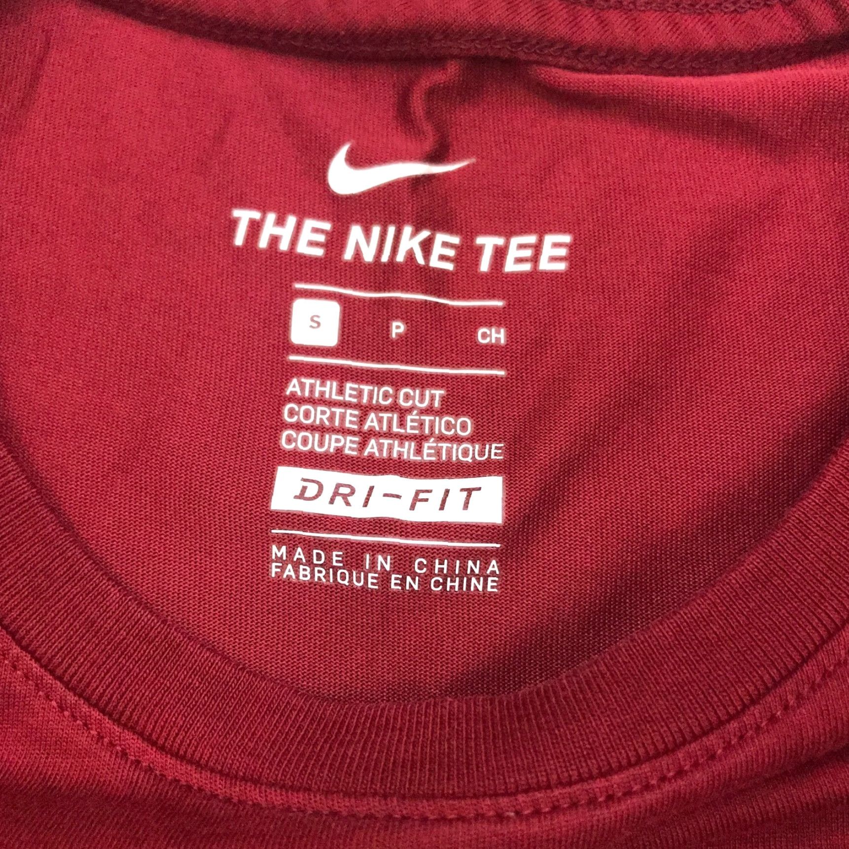 Nike Nike Beast Shirt Mens Small Red Dri-Fit Tee - B.E.A.S.T. Nike Dri-FIT Shirt Mens Small Red Size US S / EU 44-46 / 1 - 4 Thumbnail