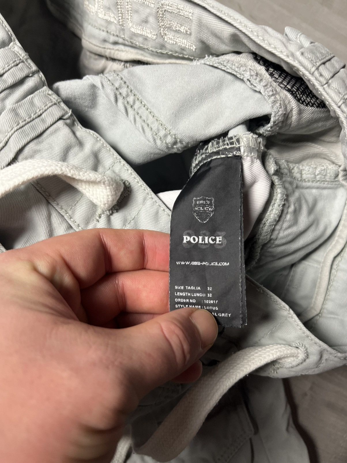 If Six Was Nine Police cargo pants military y2k army size 32/32 Size US 32 / EU 48 - 4 Thumbnail