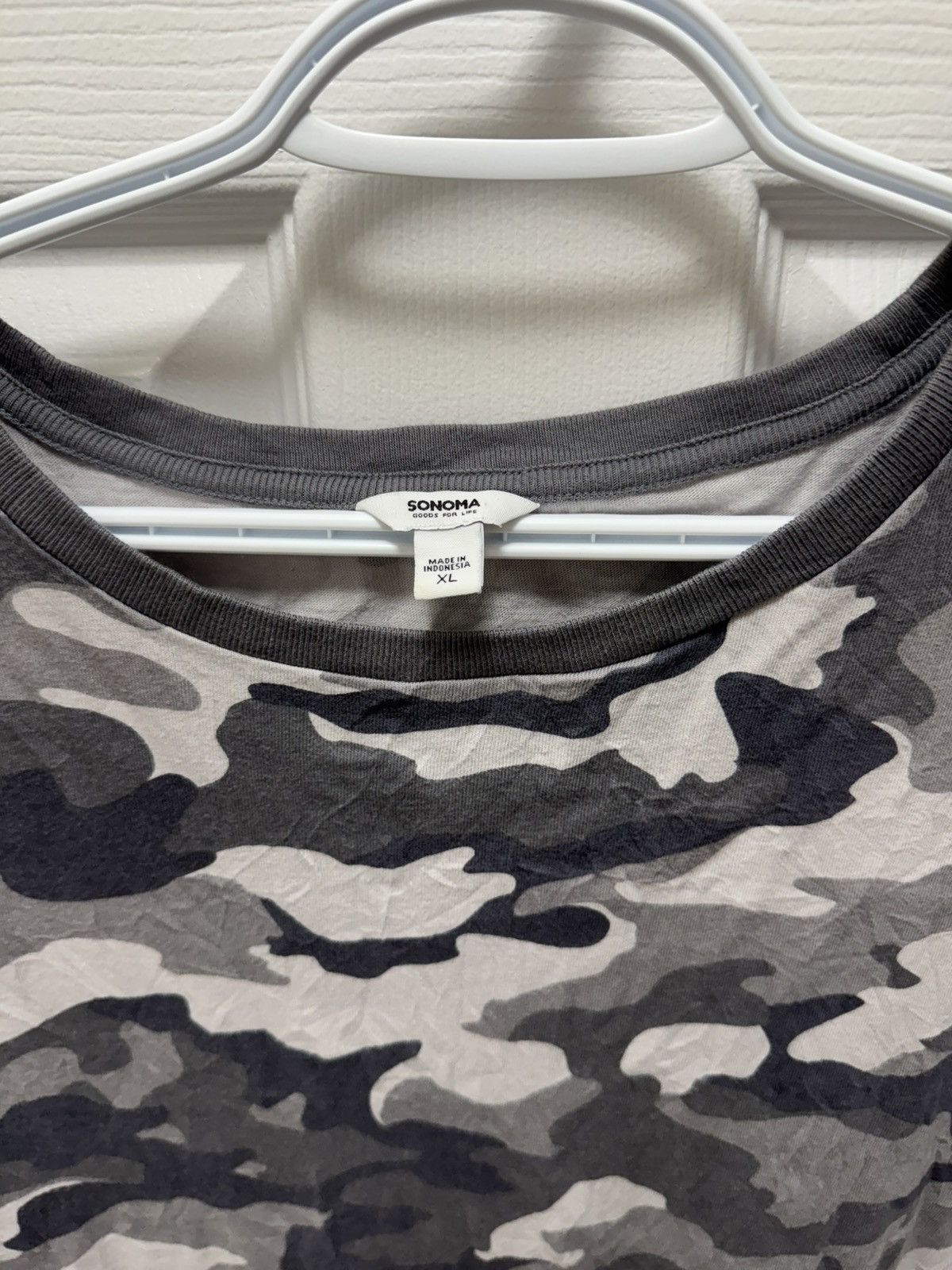 Sonoma Sonamo Grey Camo T-Shirt Dress Vetements Inspired Oversized Size US XL / EU 56 / 4 - 3 Thumbnail
