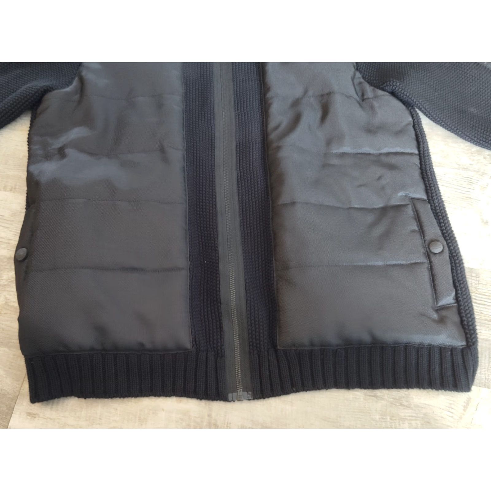 Harley Davidson VINTAGE Harley Davidson Sweater Full Zip Men’s L Black Casual Motorcycle 90s Size US L / EU 52-54 / 3 - 2 Thumbnail