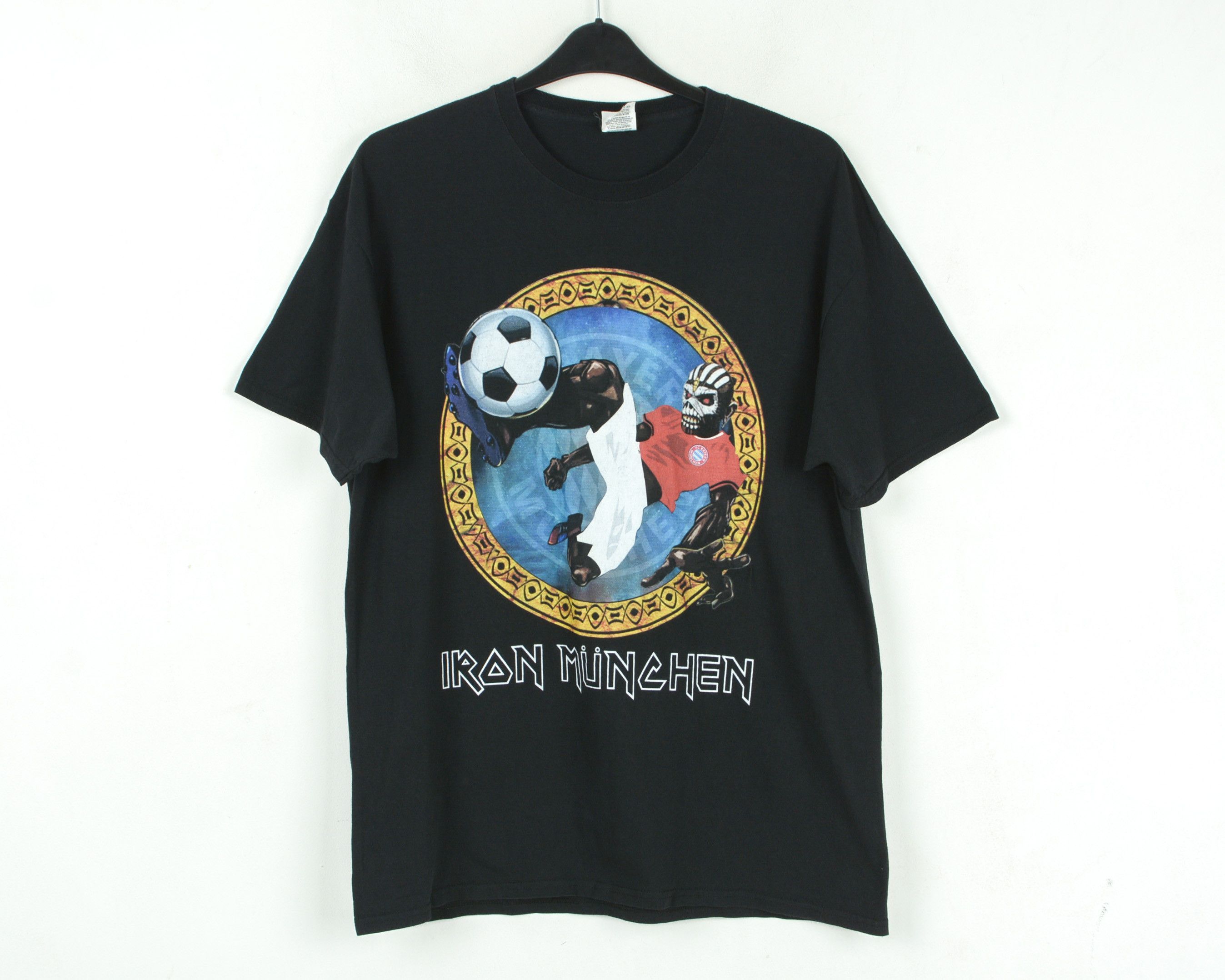 Iron Maiden IRON MUNCHEN XL Shirt Tee Logo T-Shirt Maiden Bayern Top Size US XL / EU 56 / 4 - 1 Thumbnail