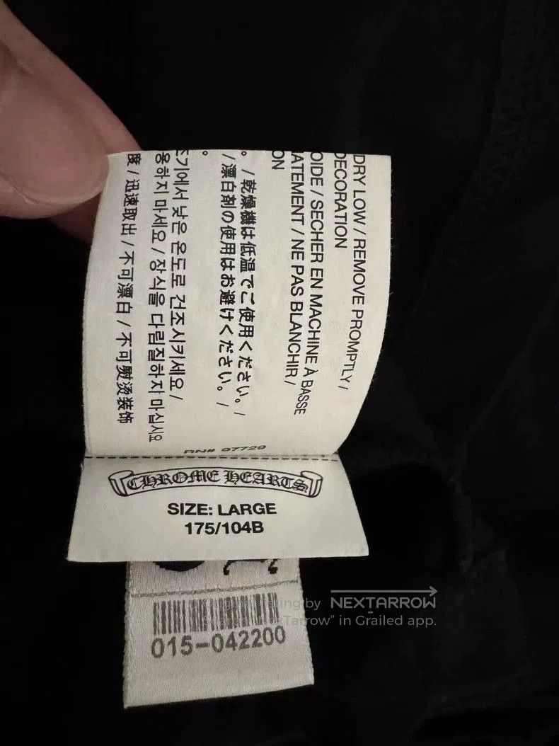 chrome hearts short sleeve t-shirt large 0079 yq.