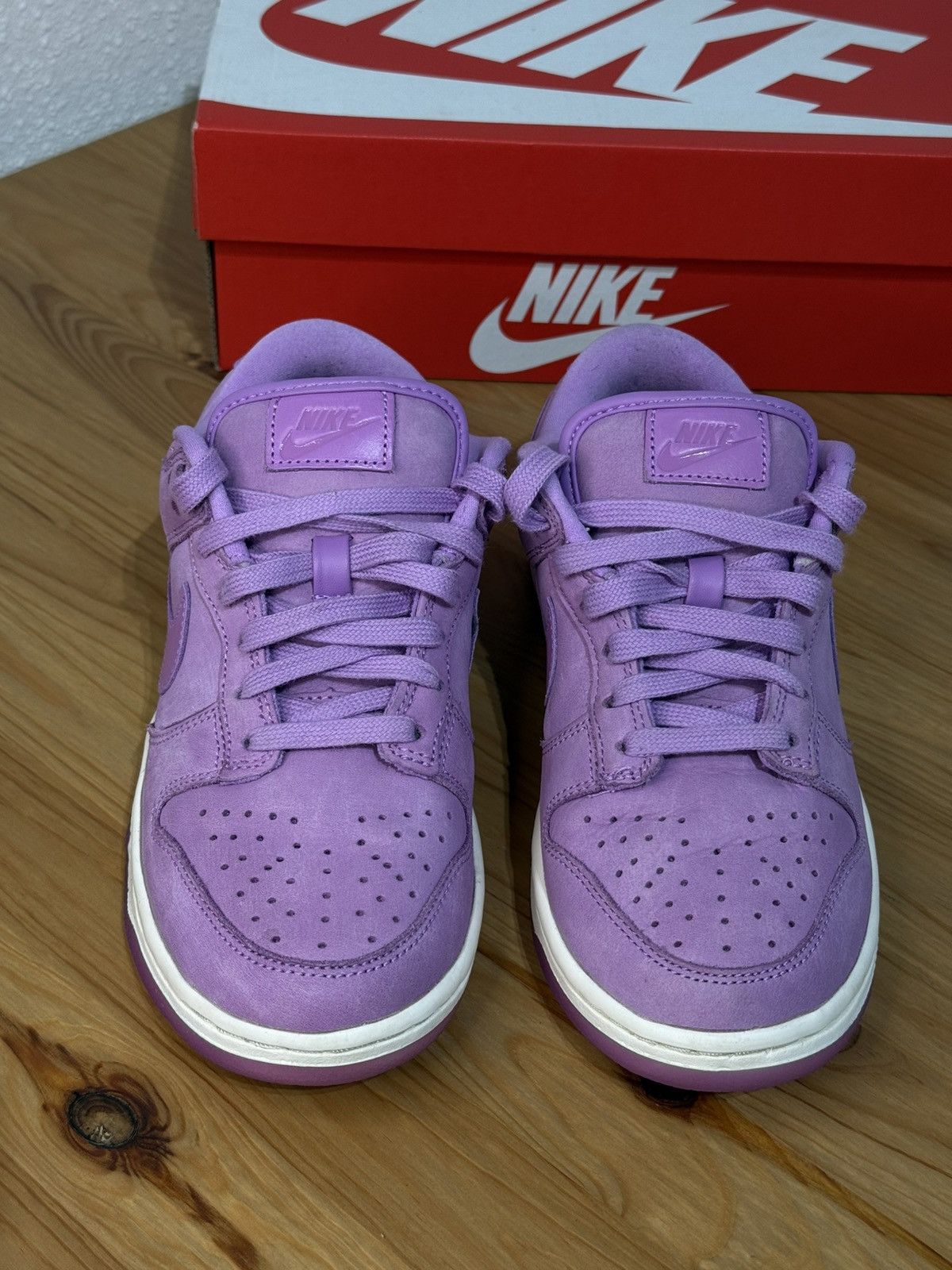 Nike Nike Dunk Low PRM MF Rush Fuchsia Size US 6.5 / IT 36.5 - 5 Thumbnail
