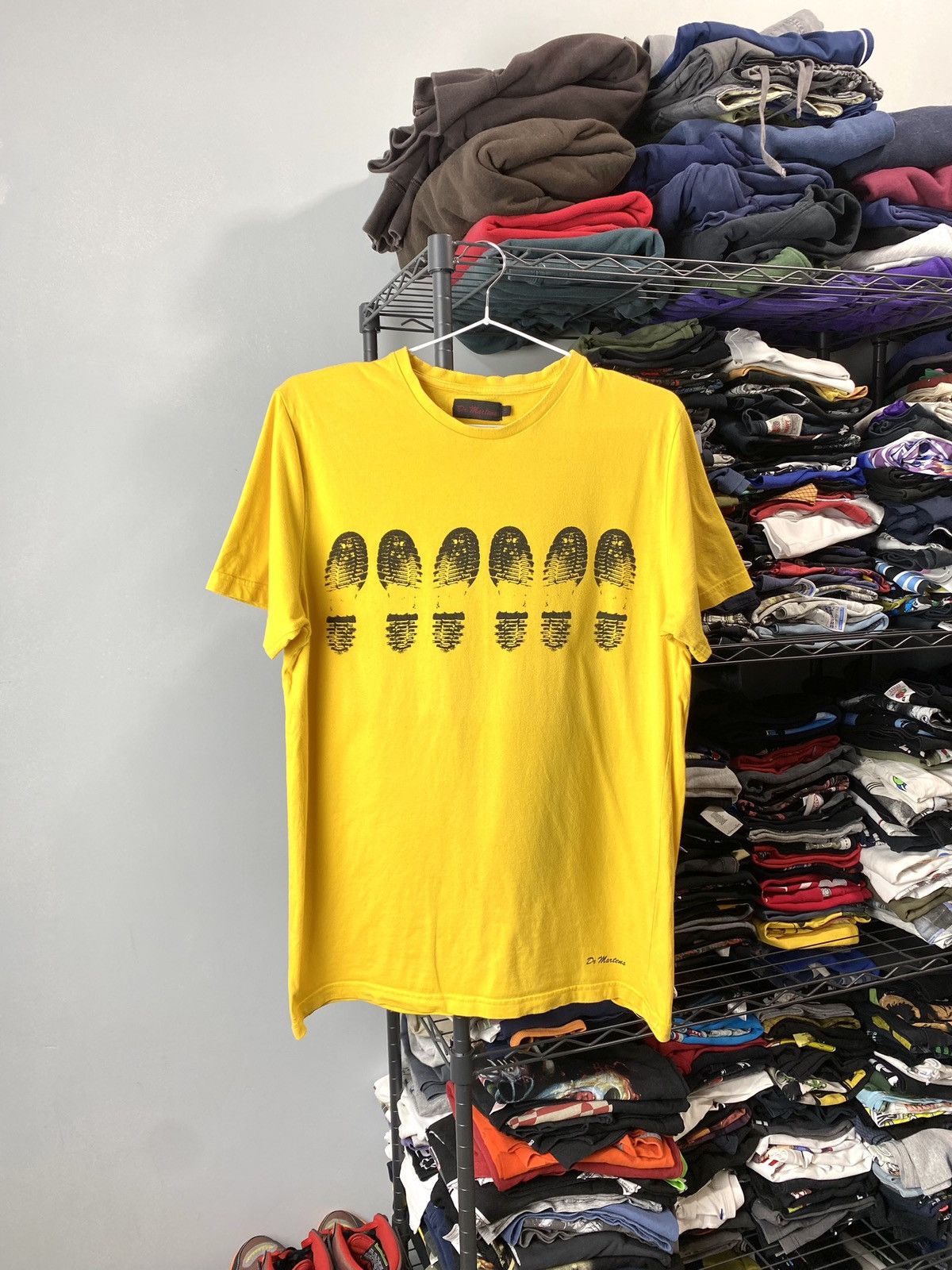Dr. Martens Vintage Dr Martens OI Boot Boys Skinhead Punk Band T Shirt Size US S / EU 44-46 / 1 - 1 Thumbnail