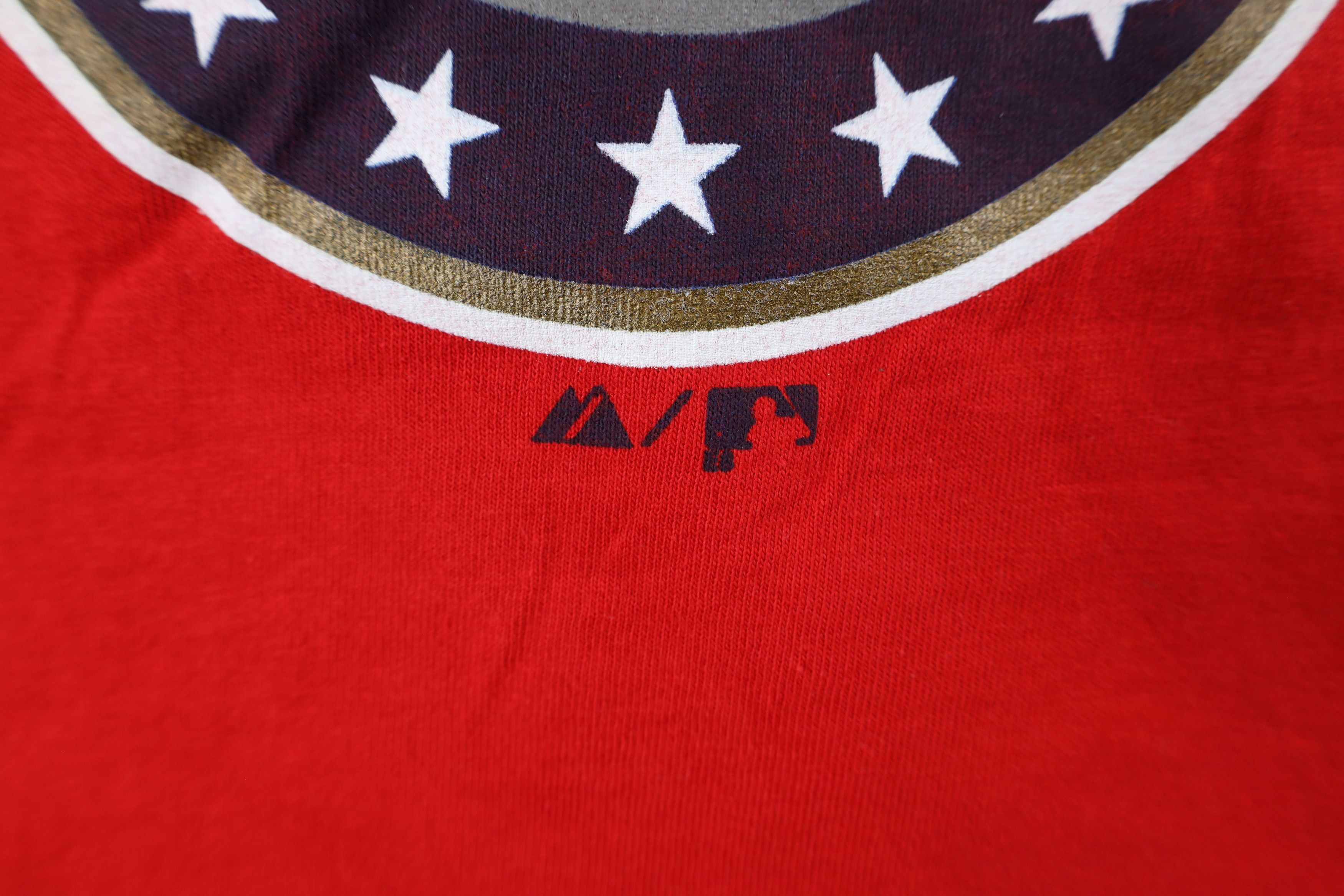 Majestic × Vintage Vintage Majestic Out Washington Nationals Baseball T-Shirt Size US XL / EU 56 / 4 - 7 Thumbnail
