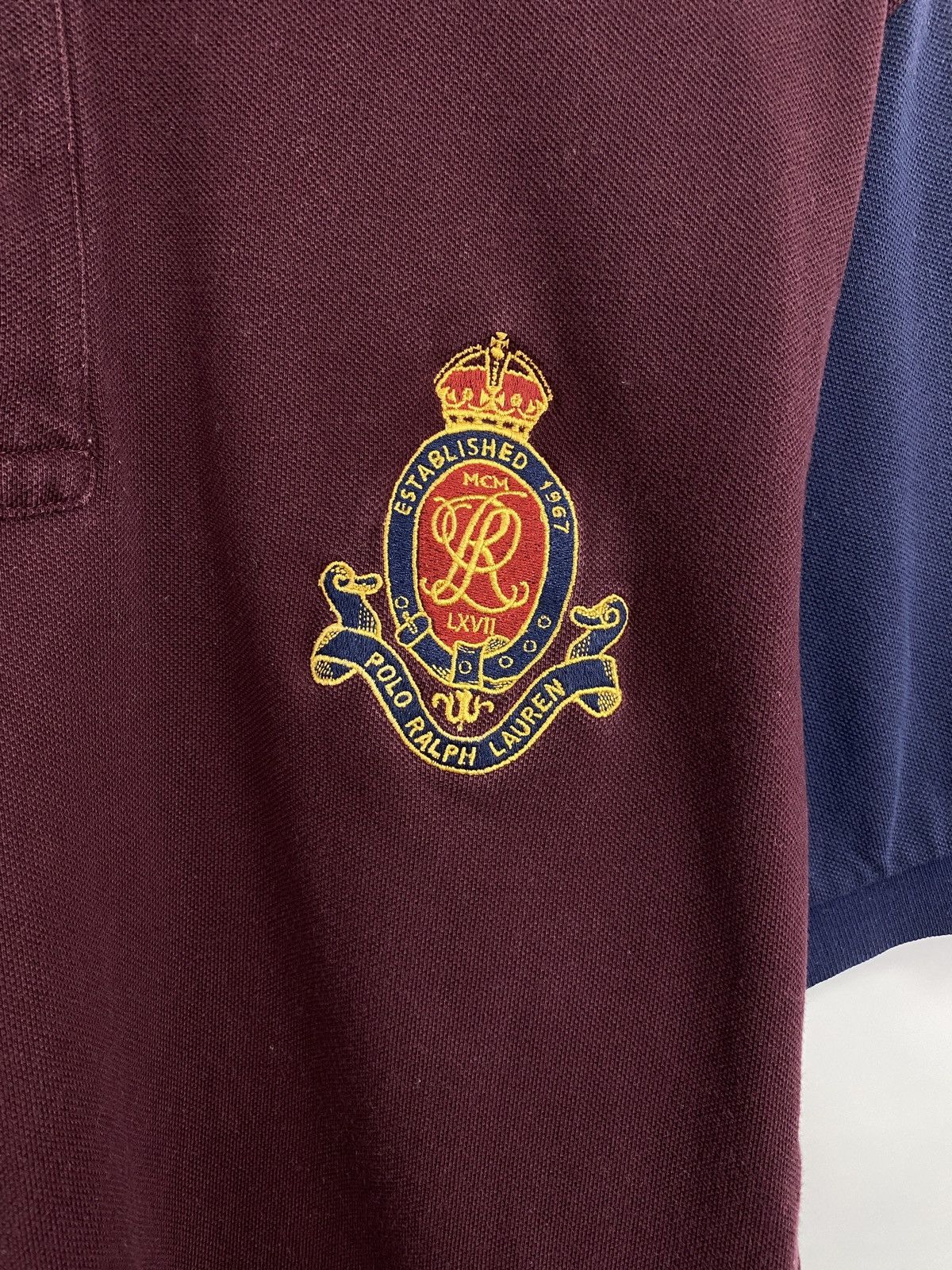 Polo Ralph Lauren 🇺🇸 Vintage 90s Polo Ralph Lauren Polo T-Shirt Rare Retro Size US L / EU 52-54 / 3 - 4 Thumbnail