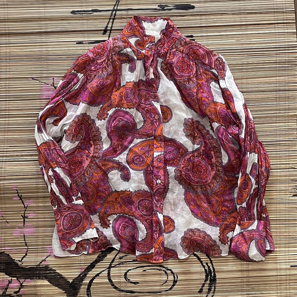 Zimmermann Zimmermann Paisley Blouse Size ONE SIZE - 1 Thumbnail