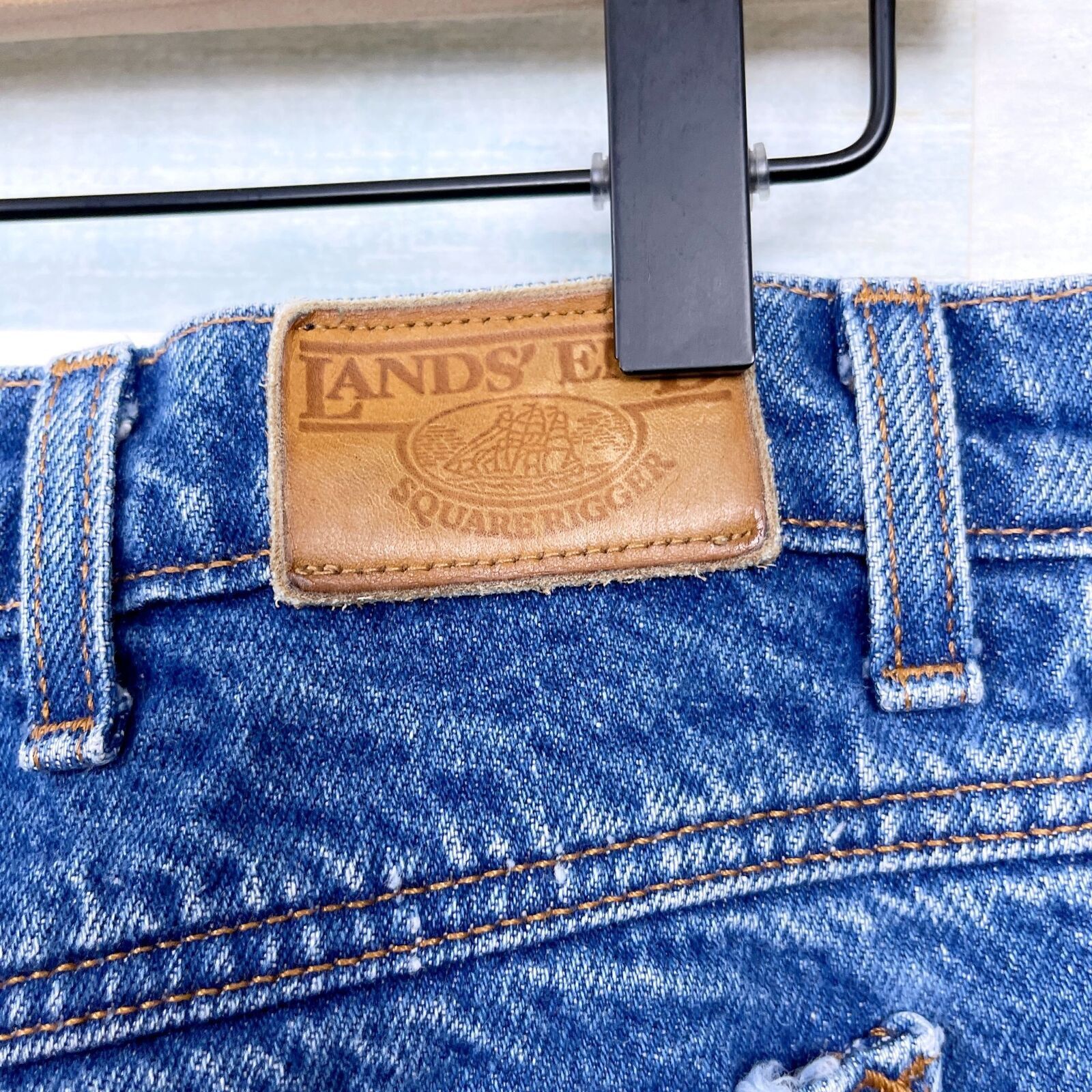 Lands' End Lands End Vintage USA Made Flannel Lined Jeans Mens 36x30.5 Size US 36 / EU 52 - 6 Thumbnail