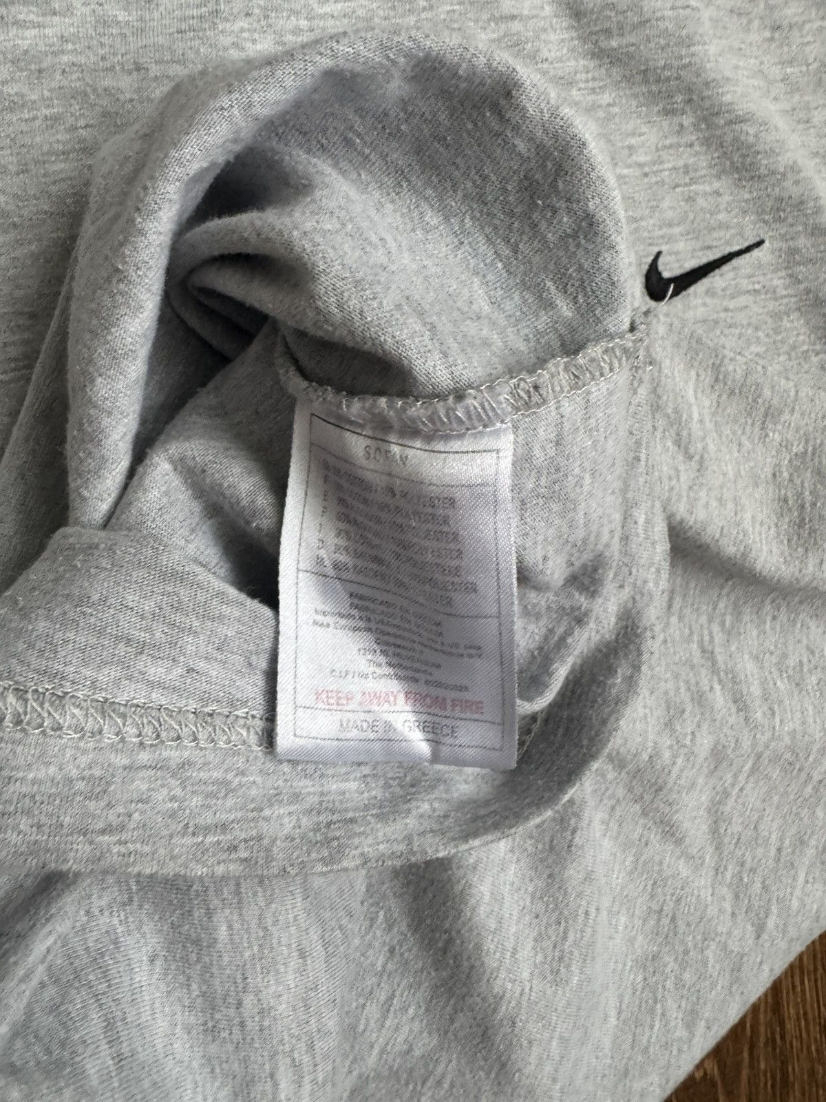 Nike VINTAGE NIKE basic grey tee t shirt Size US M / EU 48-50 / 2 - 5 Thumbnail