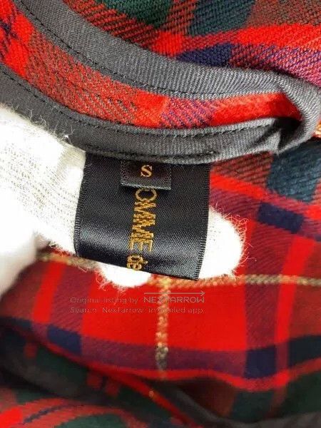 Comme des Garcons Comme Des Garcons Red vintage plaid coat Size S / US 4 / IT 40 - 3 Thumbnail