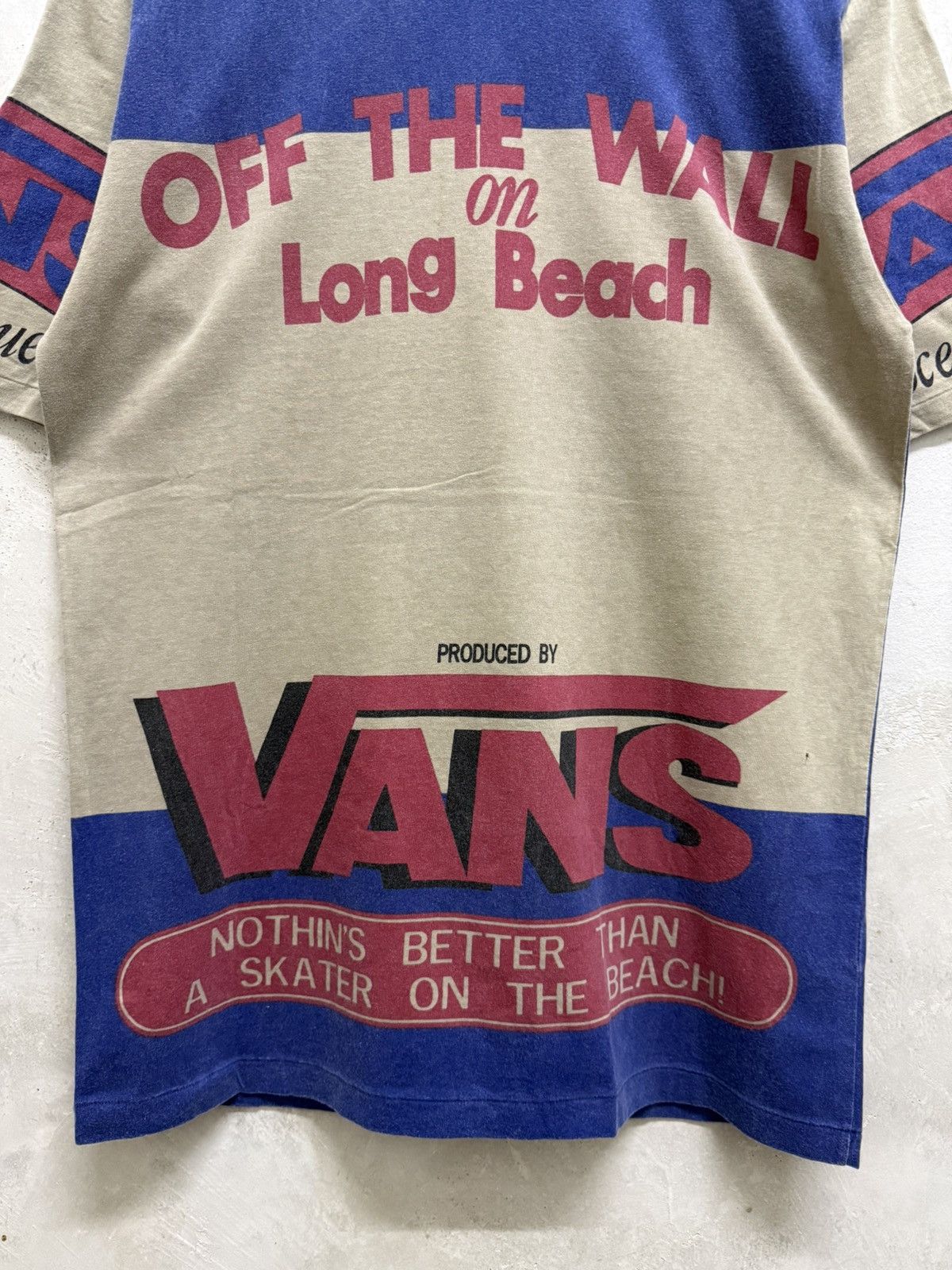 Vans Vintage 90s Vans OVP Single Stitch Tees Size US L / EU 52-54 / 3 - 5 Thumbnail