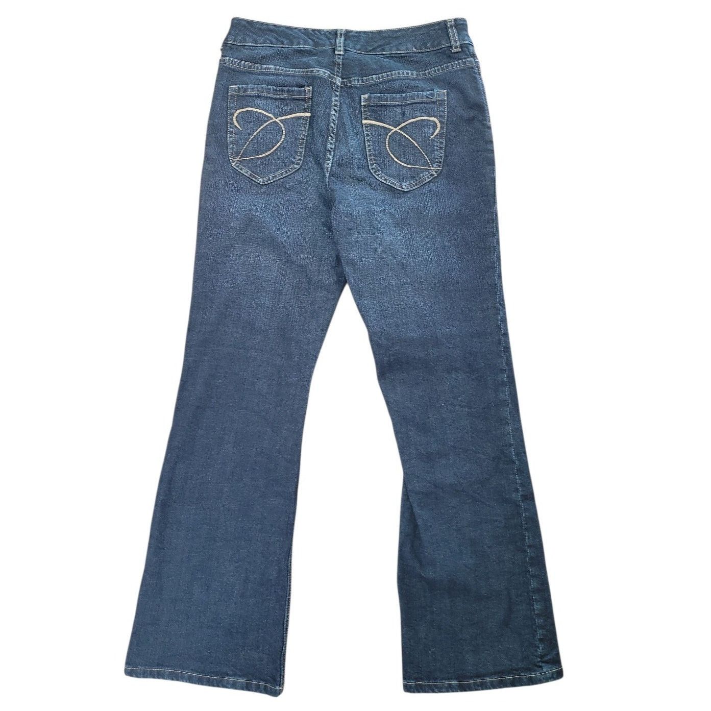 Chicos Chico’s Platinum Jeans Sz 1S Short Dark Wash Bootcut Size 30" / US 8 / IT 44 - 3 Thumbnail