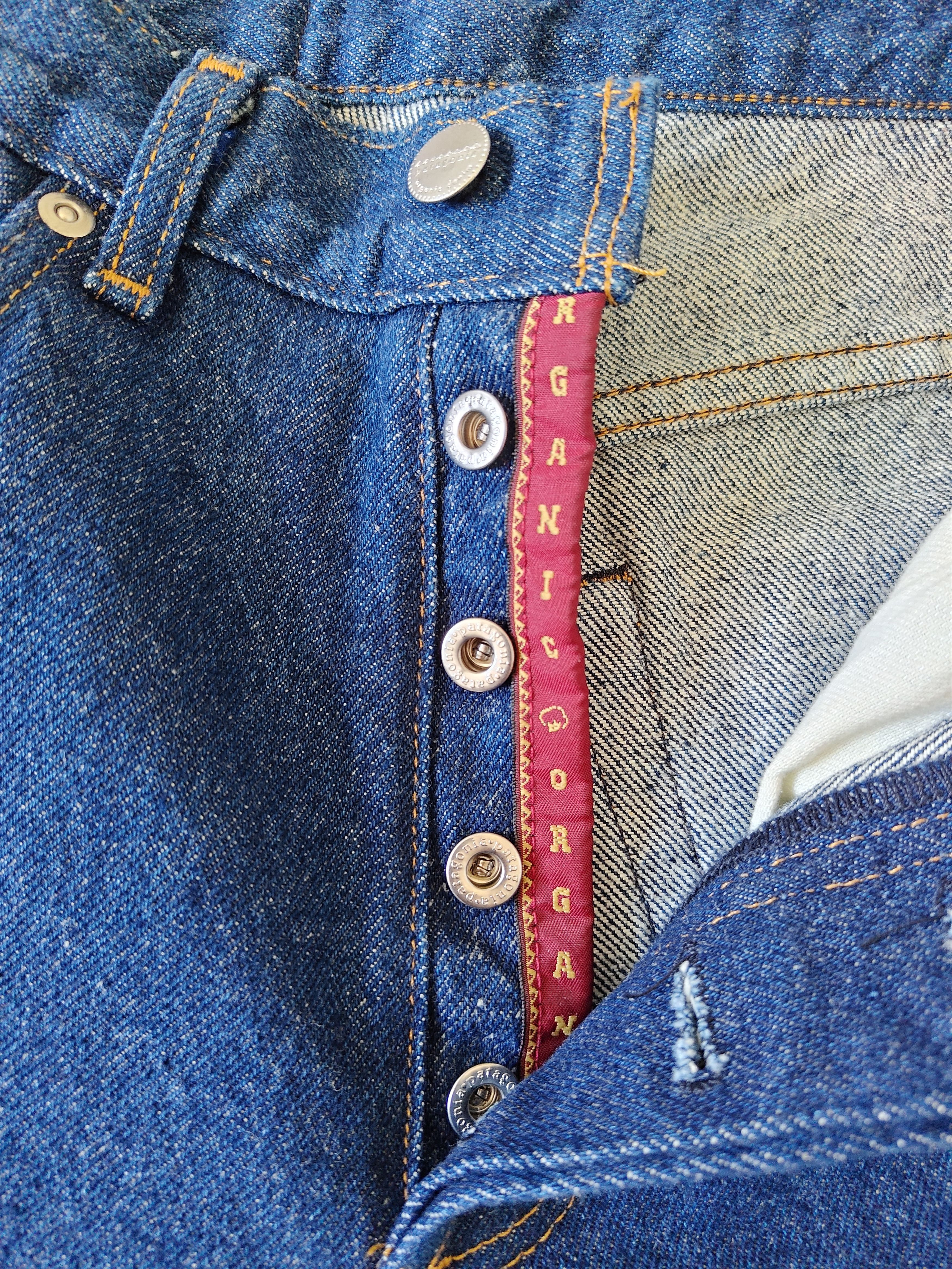 Patagonia Patagonia Organic Denim Jeans – 90s Vintage – Made in USA Size 28" / US 6 / IT 42 - 3 Thumbnail