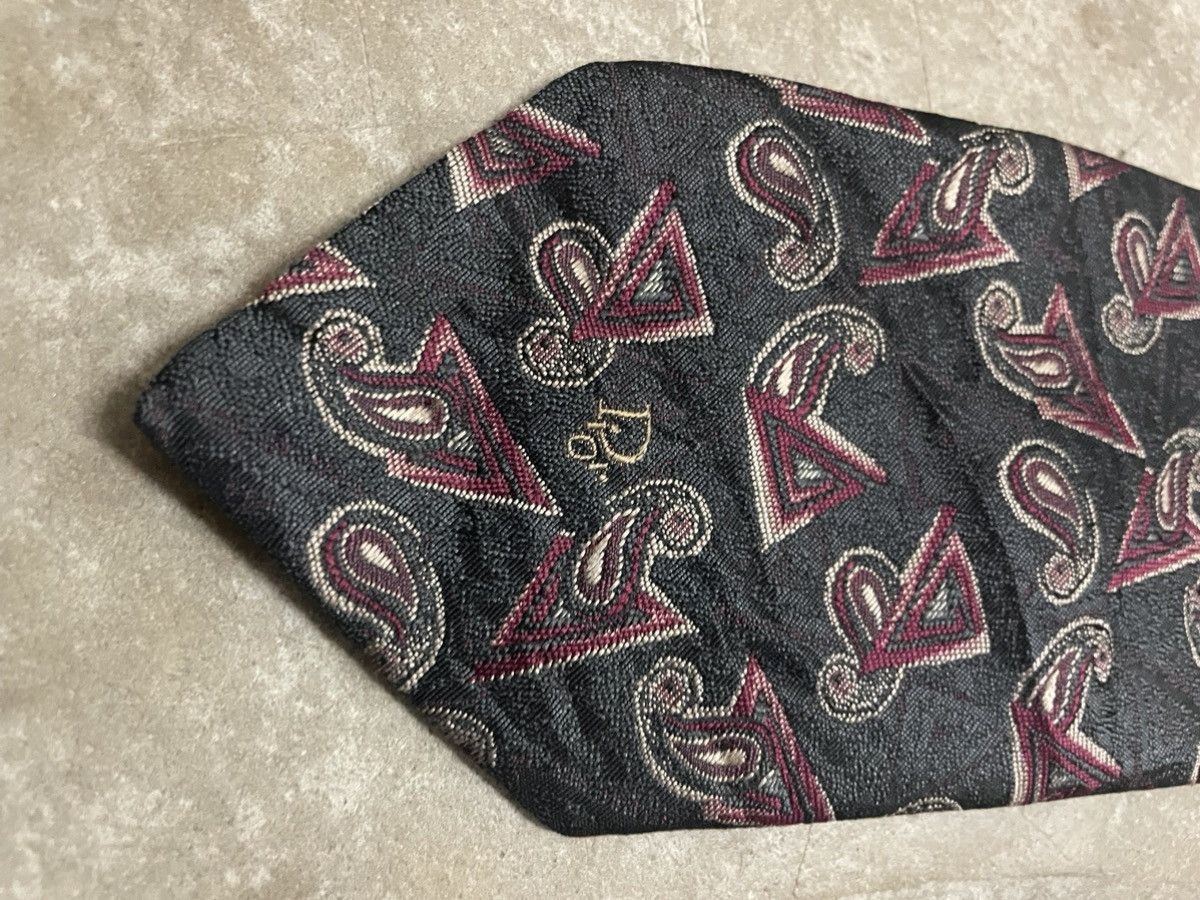 Dior Christian Dior Man Necktie Made in Usa 🇺🇸 Size ONE SIZE - 5 Thumbnail