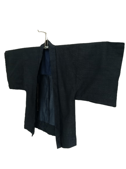 Komono Vintage Men Haori Kimono Japanese Traditional Wear Size US L / EU 52-54 / 3 - 3 Thumbnail