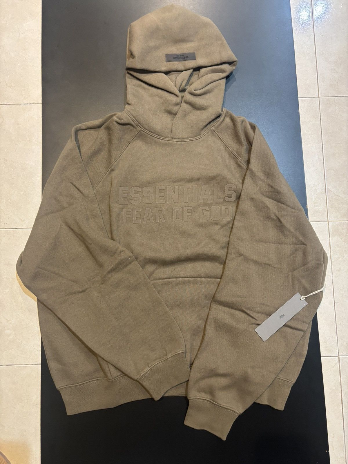 Fear of God Fear of God Essentials Wood Hoodie - Small Size US S / EU 44-46 / 1 - 1 Thumbnail