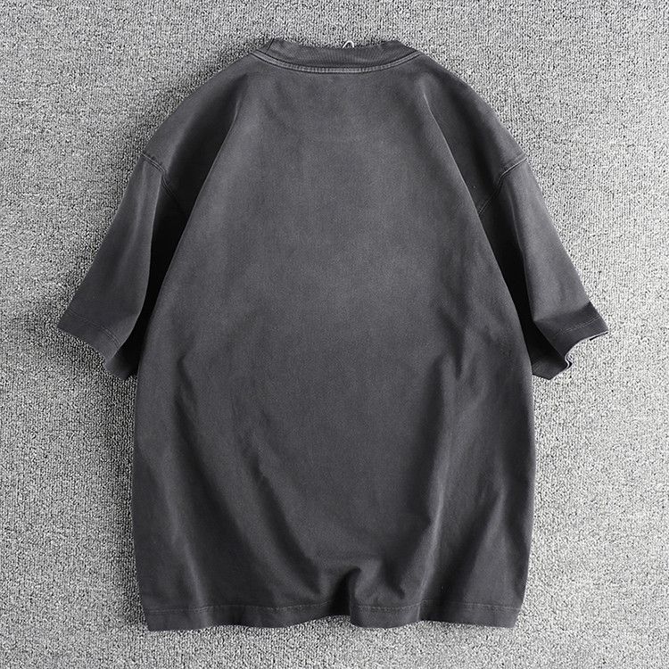 Vintage Vintage Heavy Washed Loose Street Tshirt Size US XXL / EU 58 / 5 - 2 Thumbnail