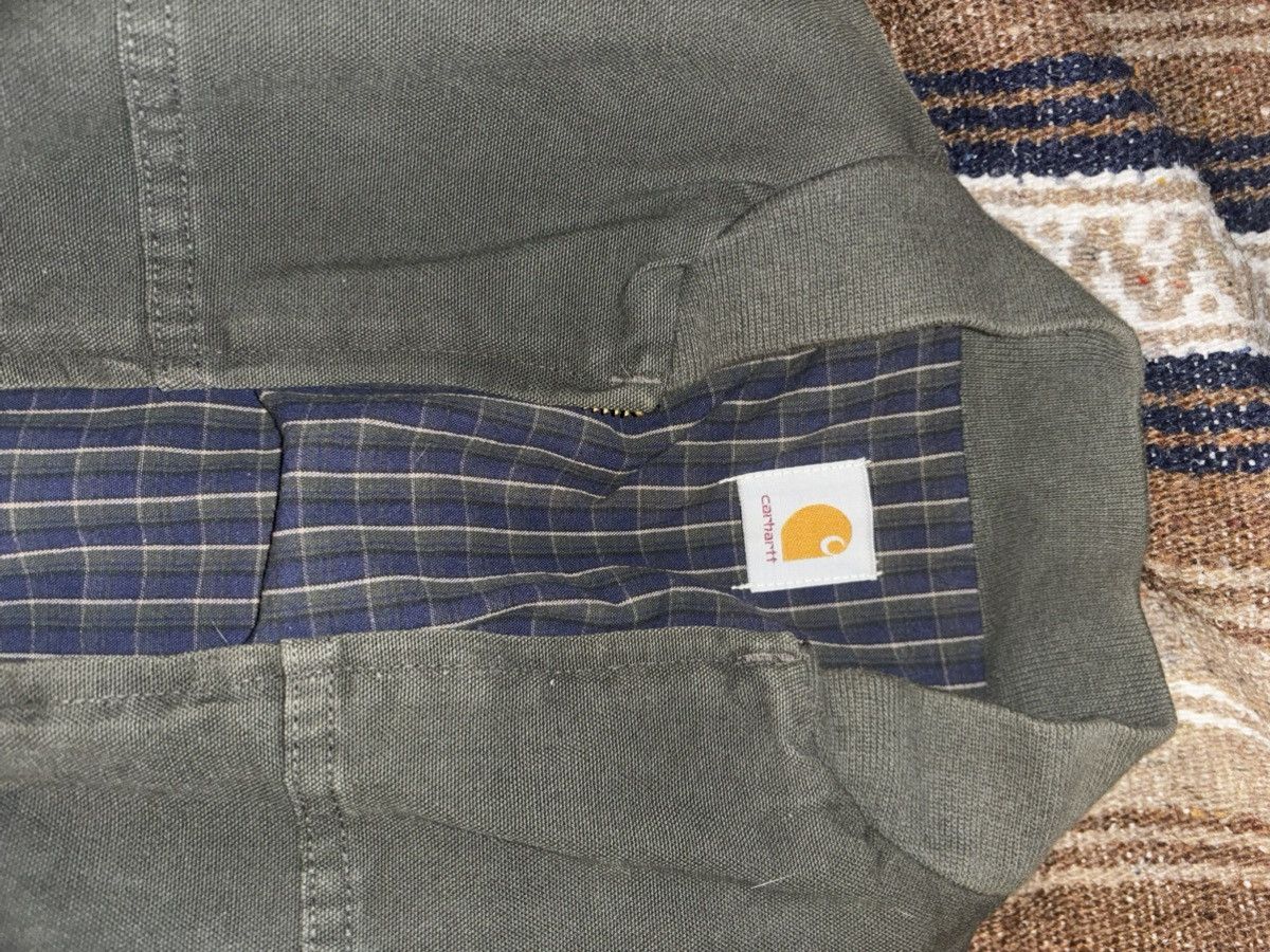 Carhartt Vintage Carhartt Plainsman Jacket Mens M JS0166 Olive Green Size US S / EU 44-46 / 1 - 1 Thumbnail