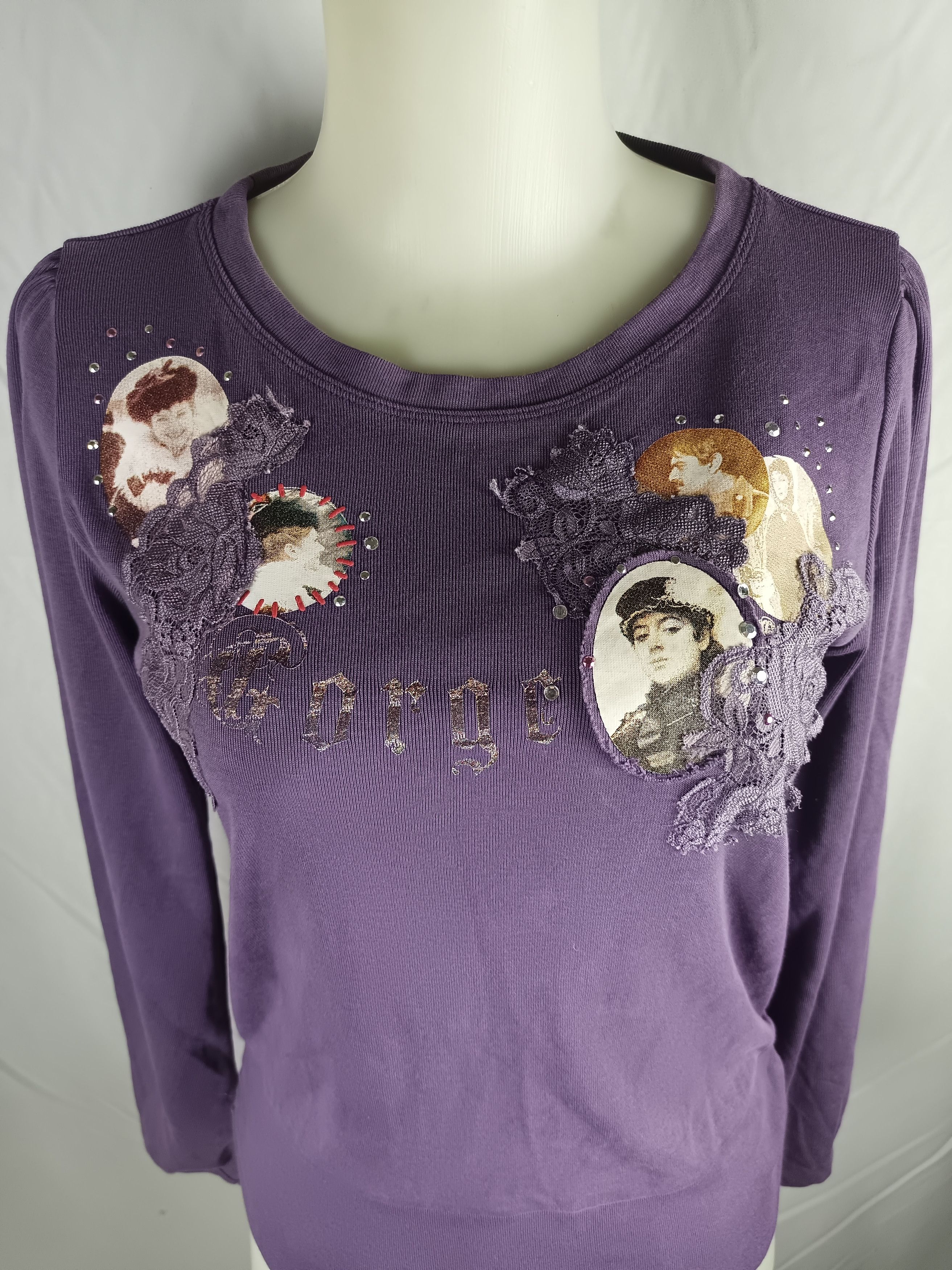 Japanese Brand Vintage y2k CLR!DE Japanese Brand Long Sleeve T shirt Size L / US 10 / IT 46 - 15 Thumbnail