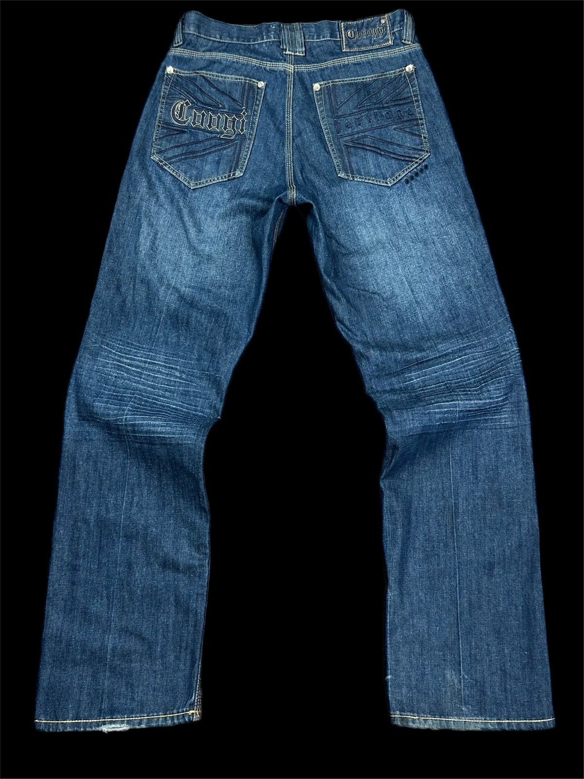 Coogi Coogi Wide Leg Embroidered Jeans Size US 34 / EU 50 - 1 Thumbnail