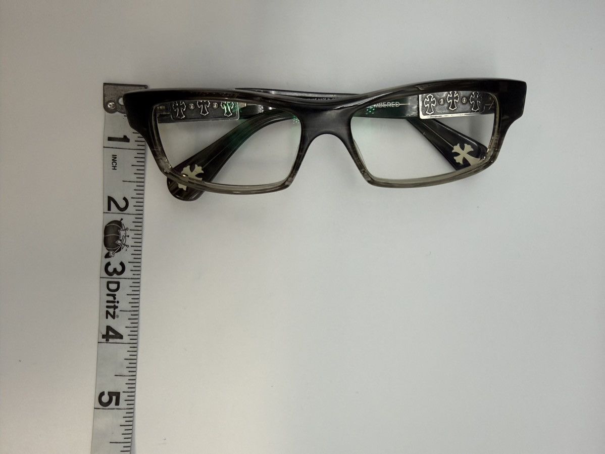 Chrome Hearts CHROME HEARTS "DISMEMBERED" BKS — .925 Cross Temple Frames Size ONE SIZE - 24 Thumbnail