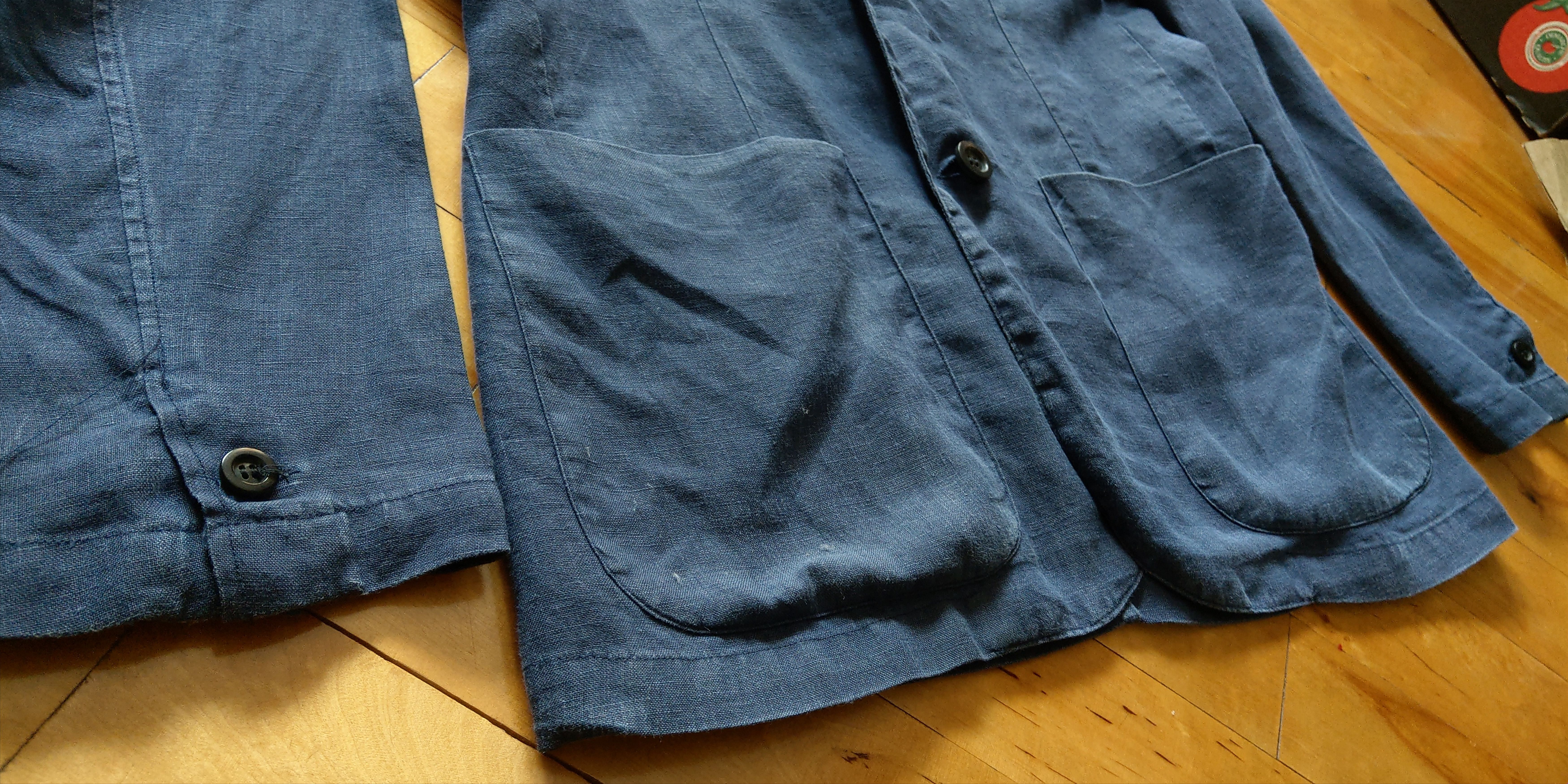 Our Legacy Vintage 100% Linen Kimono Jacket goth alt Darkfashion Rare Size XS / US 0-2 / IT 36-38 - 15 Thumbnail