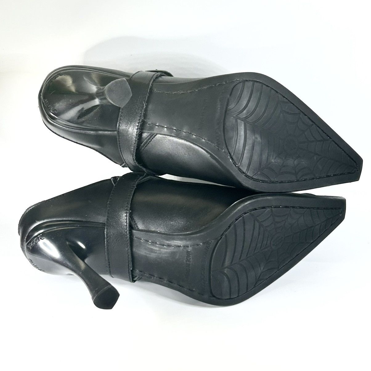 New Rock × Vetements New Vetements x New Rock Leather Moto Mules Size 40EU/10US Size US 10 / IT 40 - 6 Thumbnail