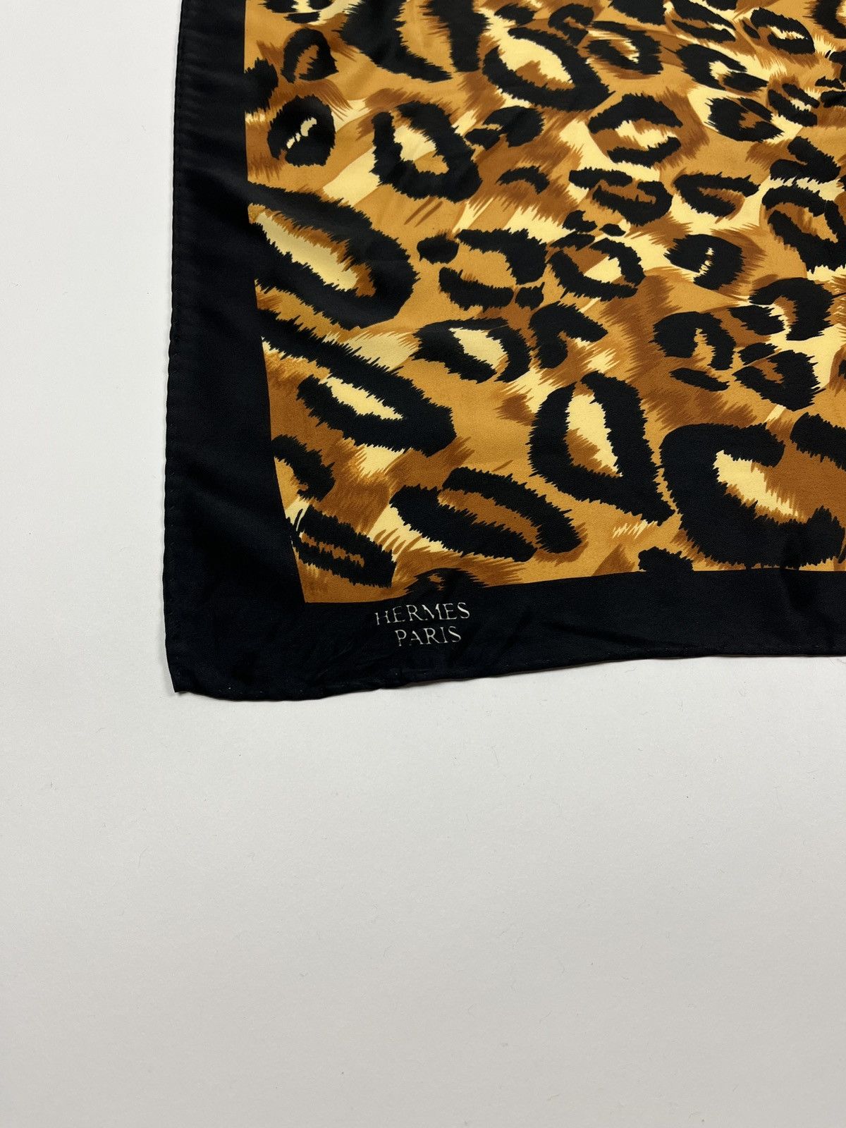 Hermes Vintage Hermes Leopard Silk Scarf Size ONE SIZE - 4 Thumbnail