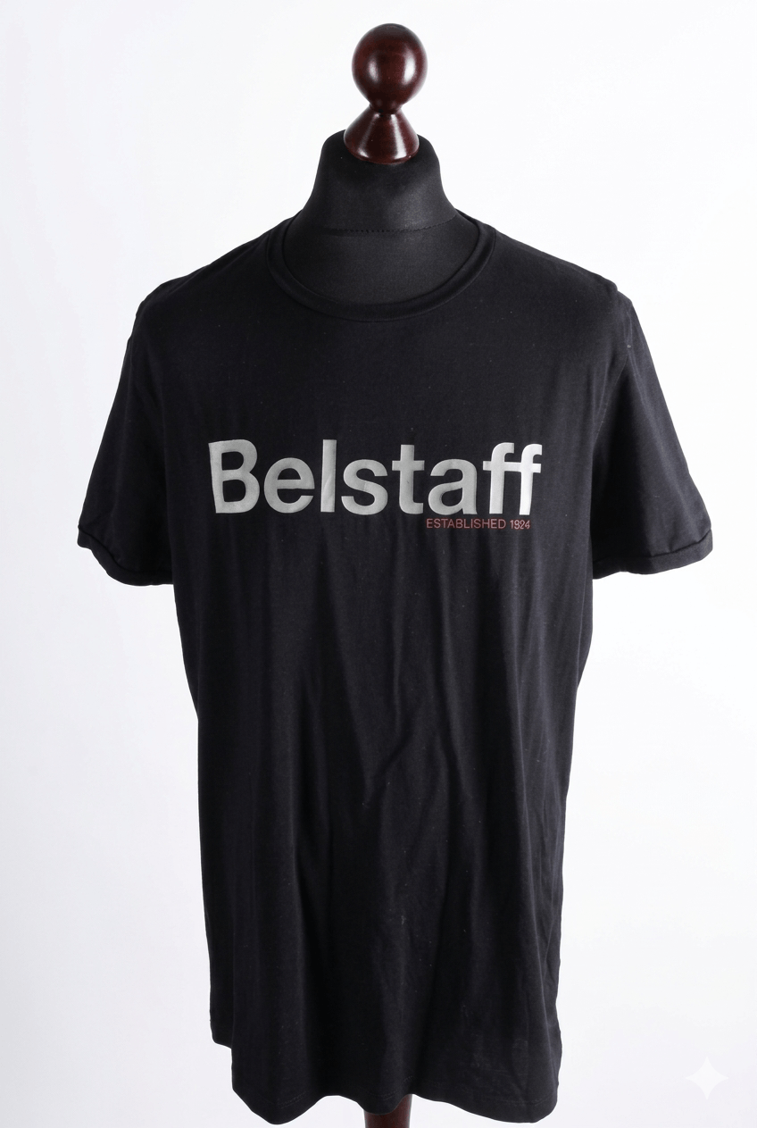 Belstaff Belstaff Established 1924 Black Logo T-shirt Size XL Size US XL / EU 56 / 4 - 1 Thumbnail
