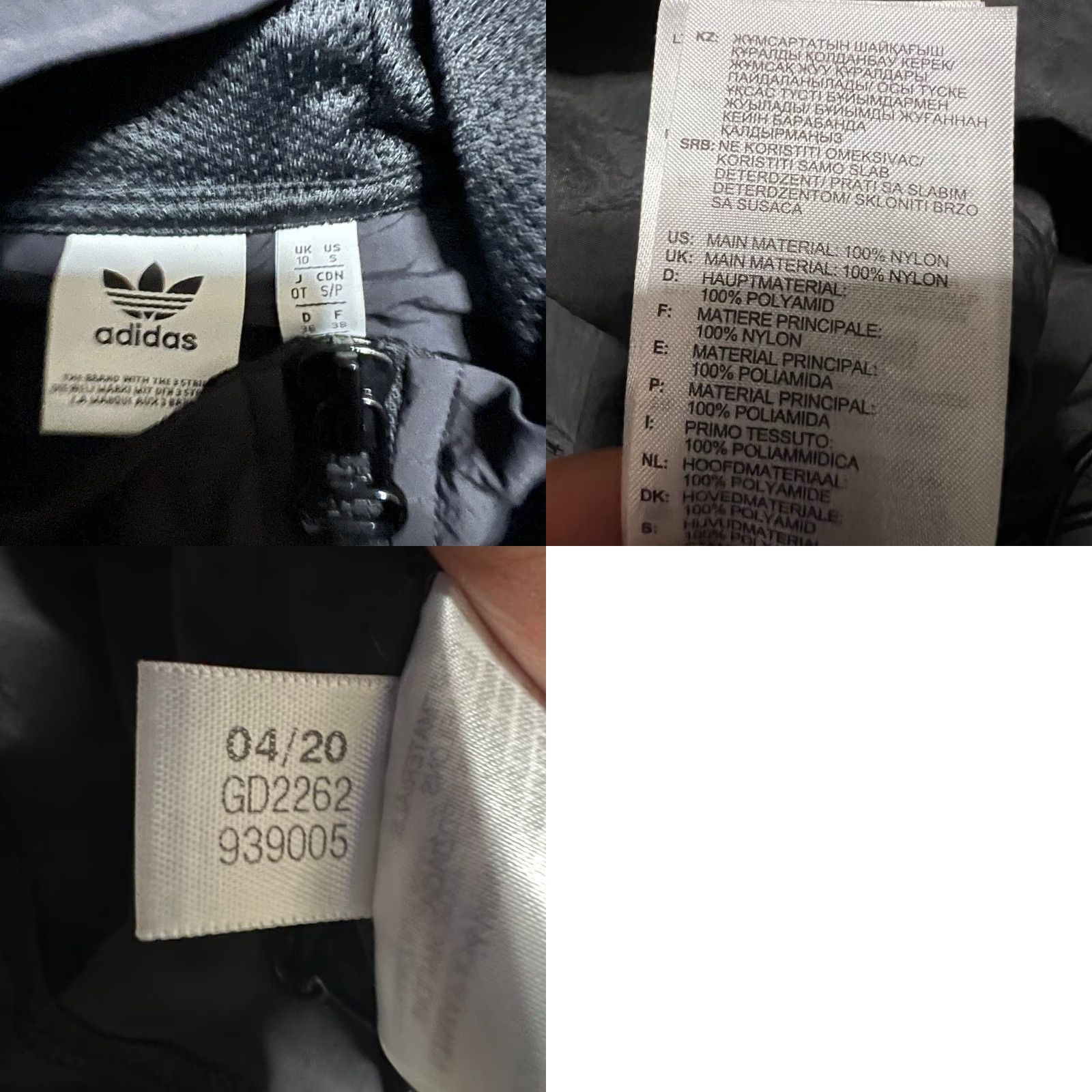 Adidas ADIDAS Jacket Womens Small Half Zip Crop Top BLACK Rainbow Pride Athleisure Windbreaker S Black Womens Size S / US 4 / IT 40 - 8 Thumbnail